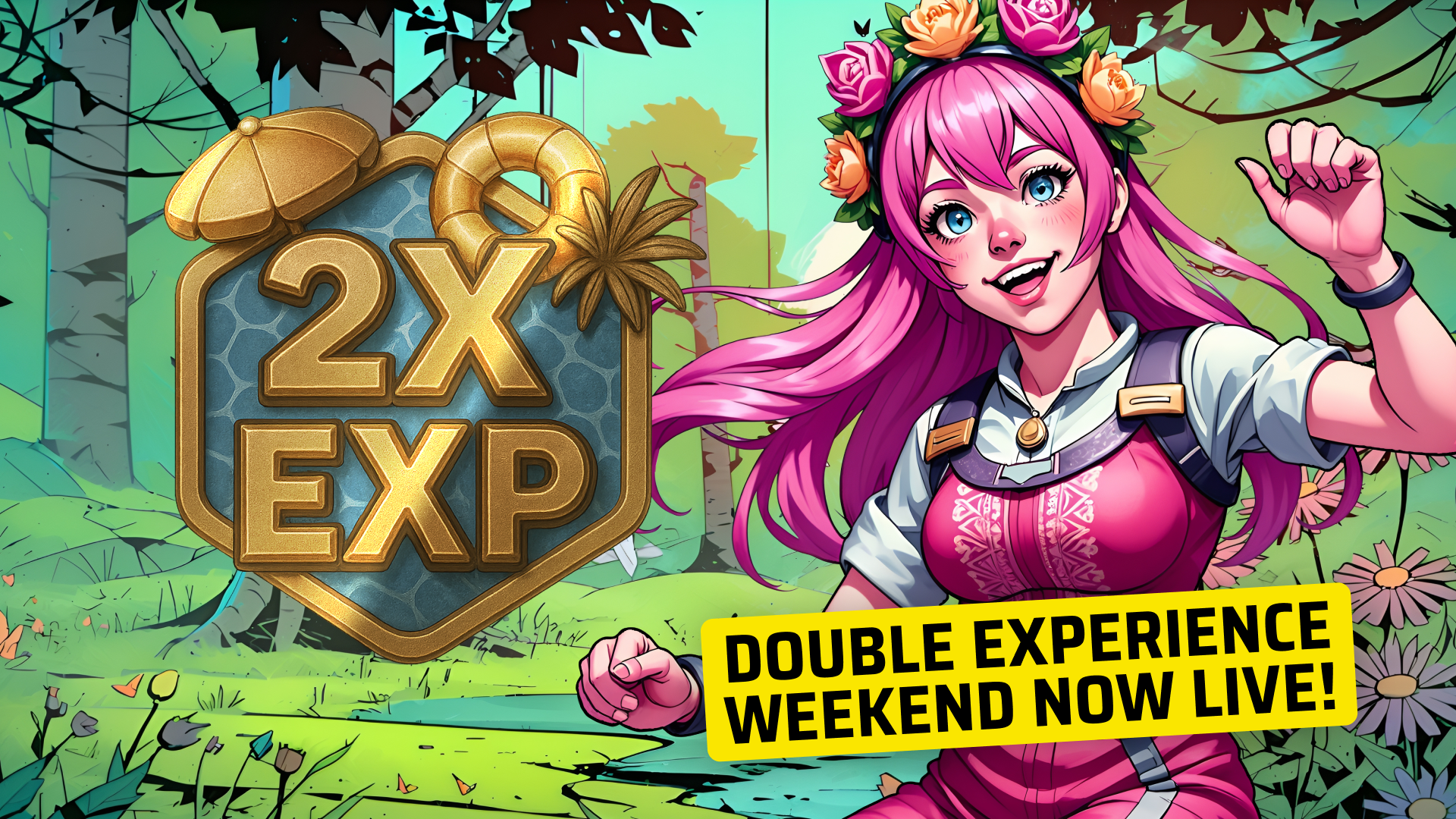 Double EXP Weekend!