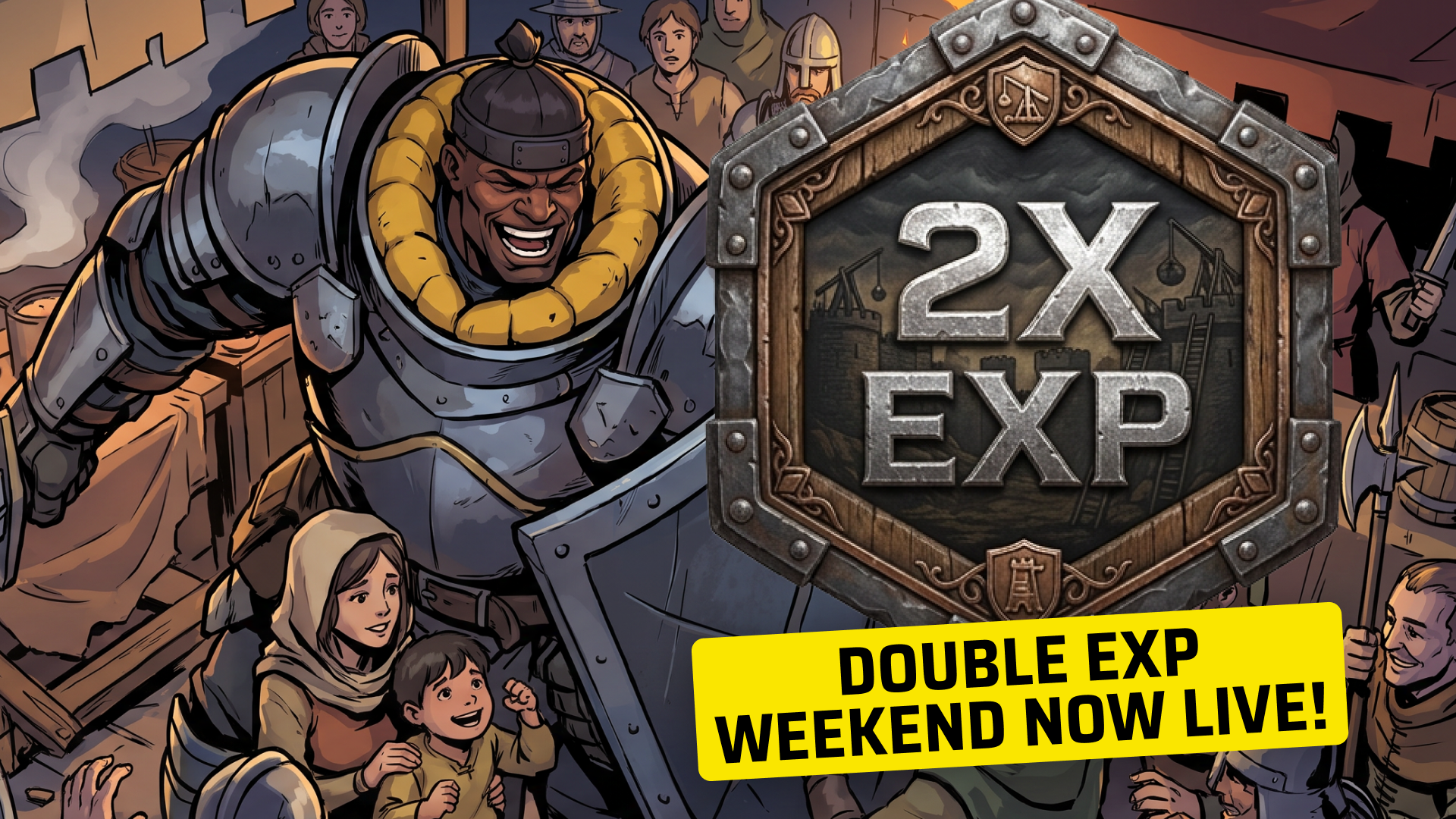 Double EXP Weekend!