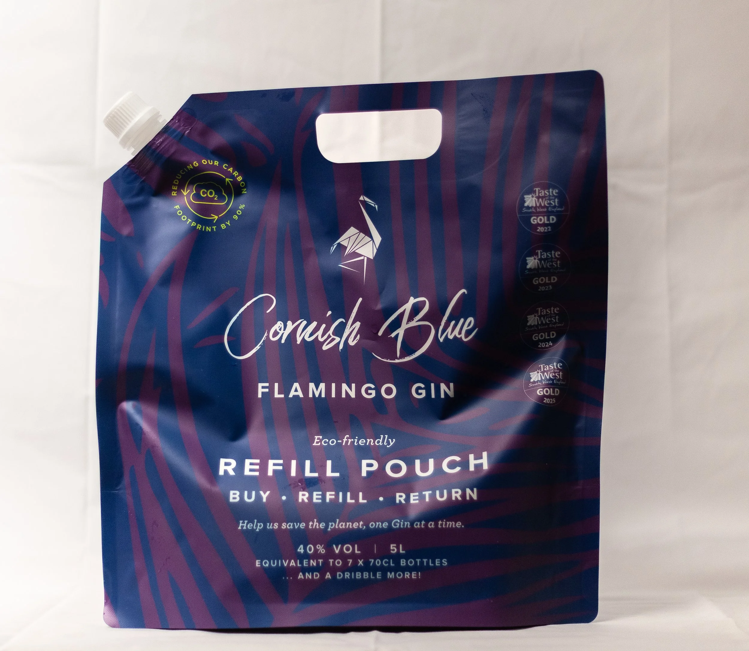 Cornish Blue Flamingo Gin