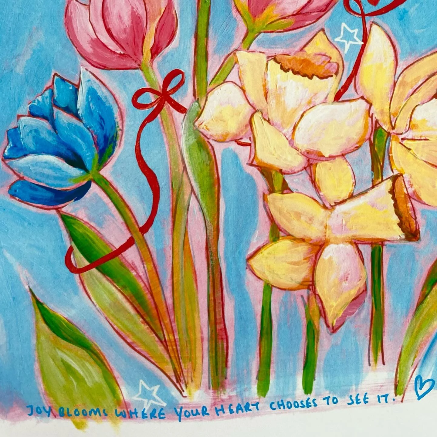 What does &lsquo;Joy&rsquo; mean to you? I&rsquo;ve been writing little nuggets of text for my &lsquo;Joy&rsquo; print release. 💛 Coming soon&hellip;
#Joy #ChooseJoy #SpreadJoy #JoyfulLiving #SimpleJoy #artwithmeaning #nickyluckart #sharealittlelove