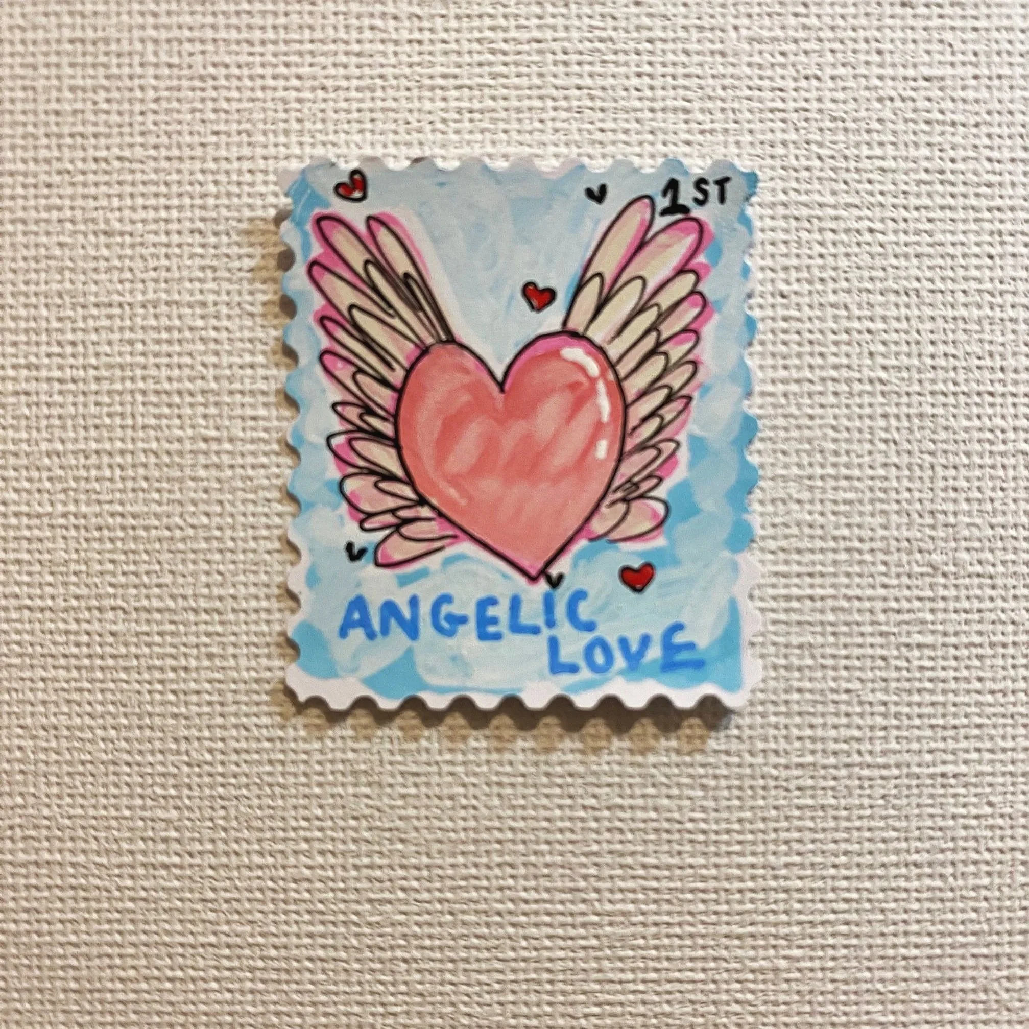 Stamped with Love - Angelic Love - Design 4