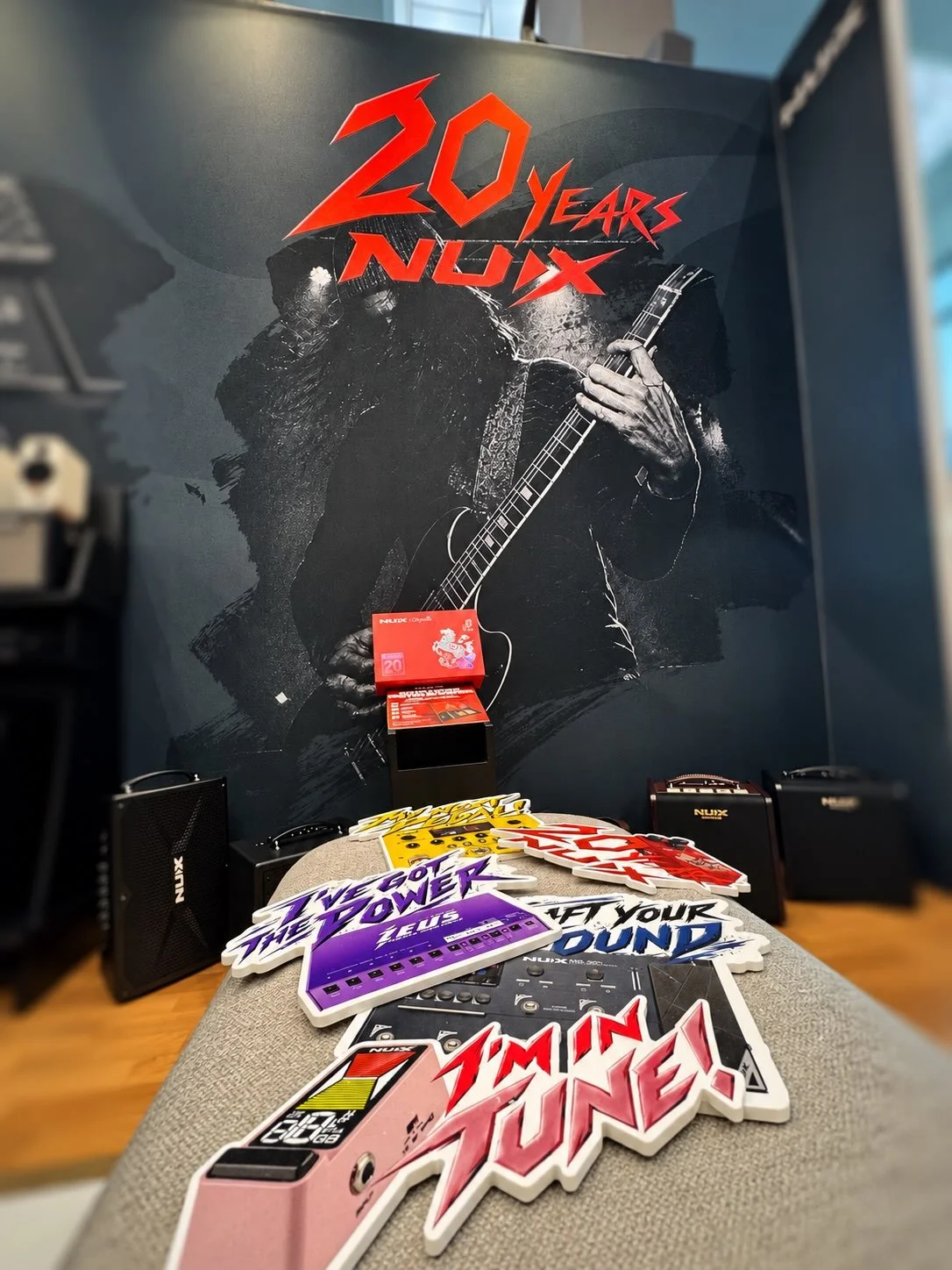 🎸 CELEBRATE 20 YEARS OF NUX &amp; WIN! 🎉

We&rsquo;re celebrating 20 years of NUX at Guitar Summit 2026, and you could win a very special piece of NUX history. 🔥

📸 Take a picture at our 20 Years of NUX wall
📲 Post it on Instagram
🏷️ Tag @nux_a