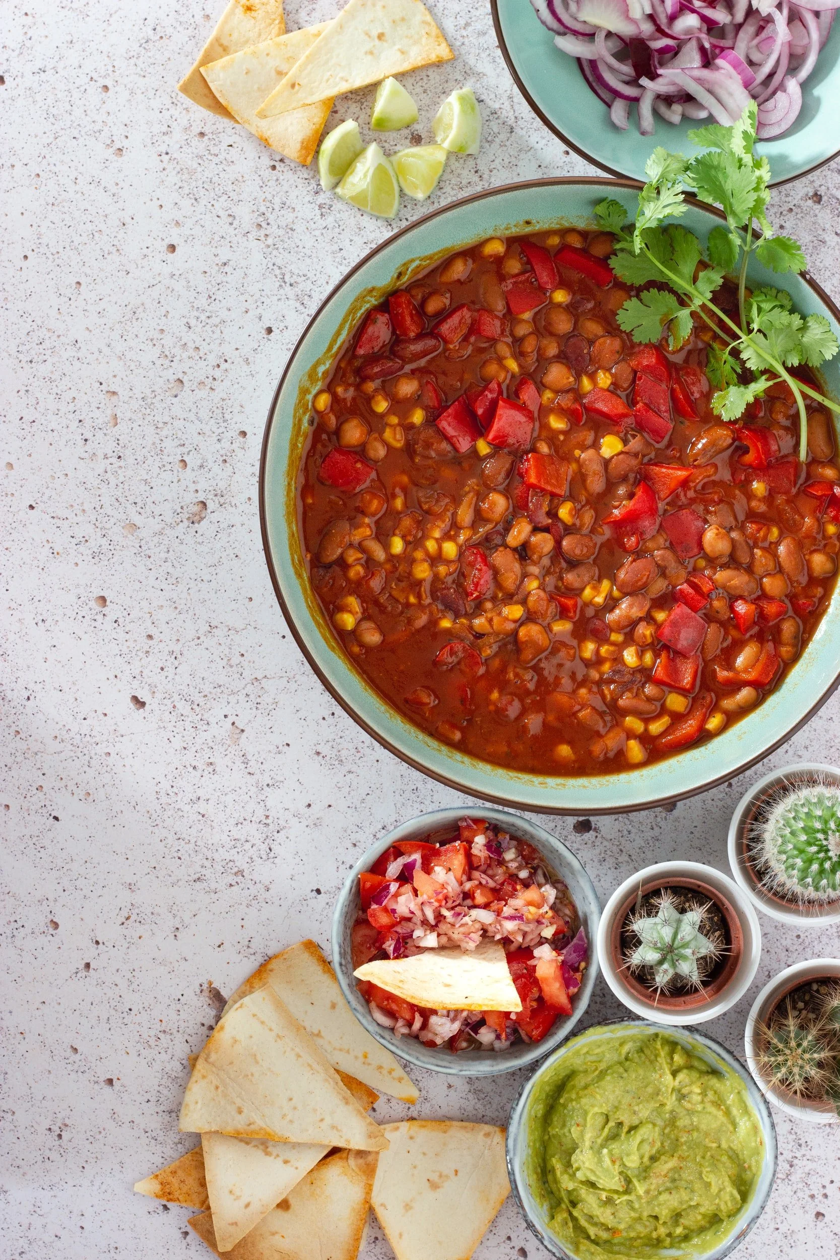 Winter veggie soup