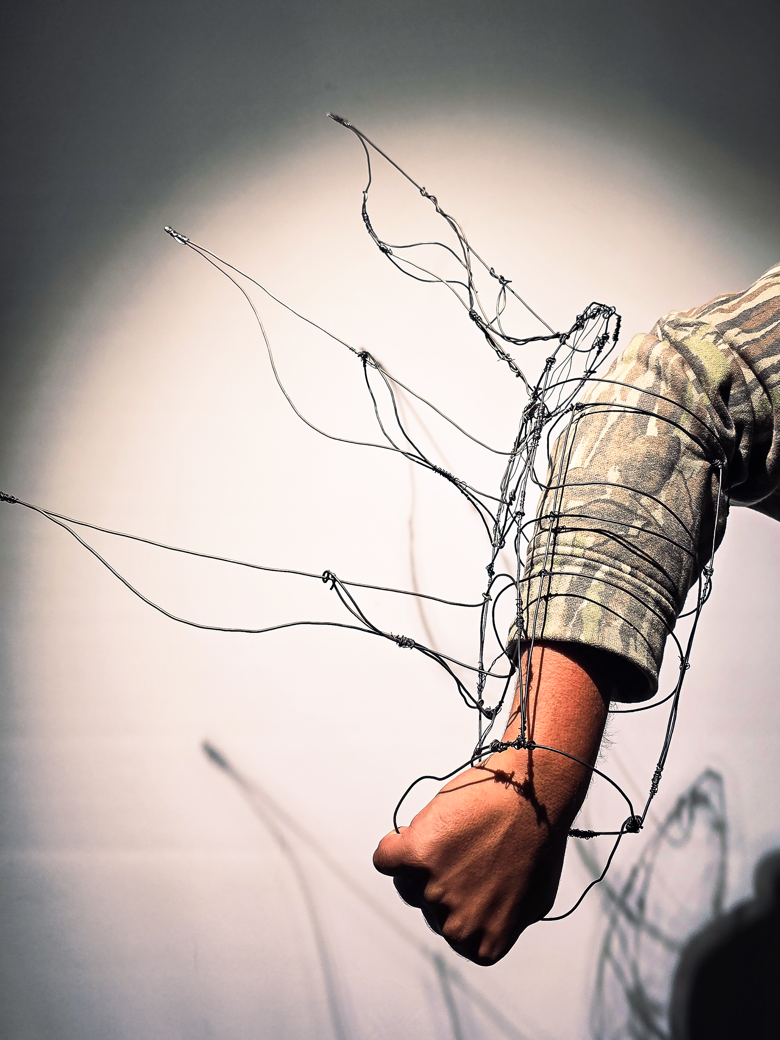 Wearable Linear Sculpture - 
T. Spellman