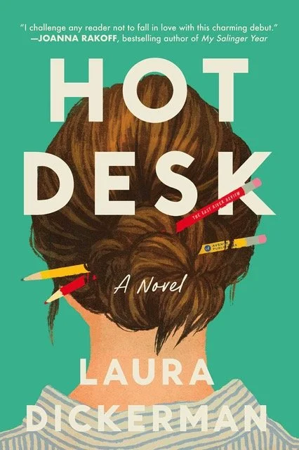The book cover for Laura Dickerman's 'Hot Desk'