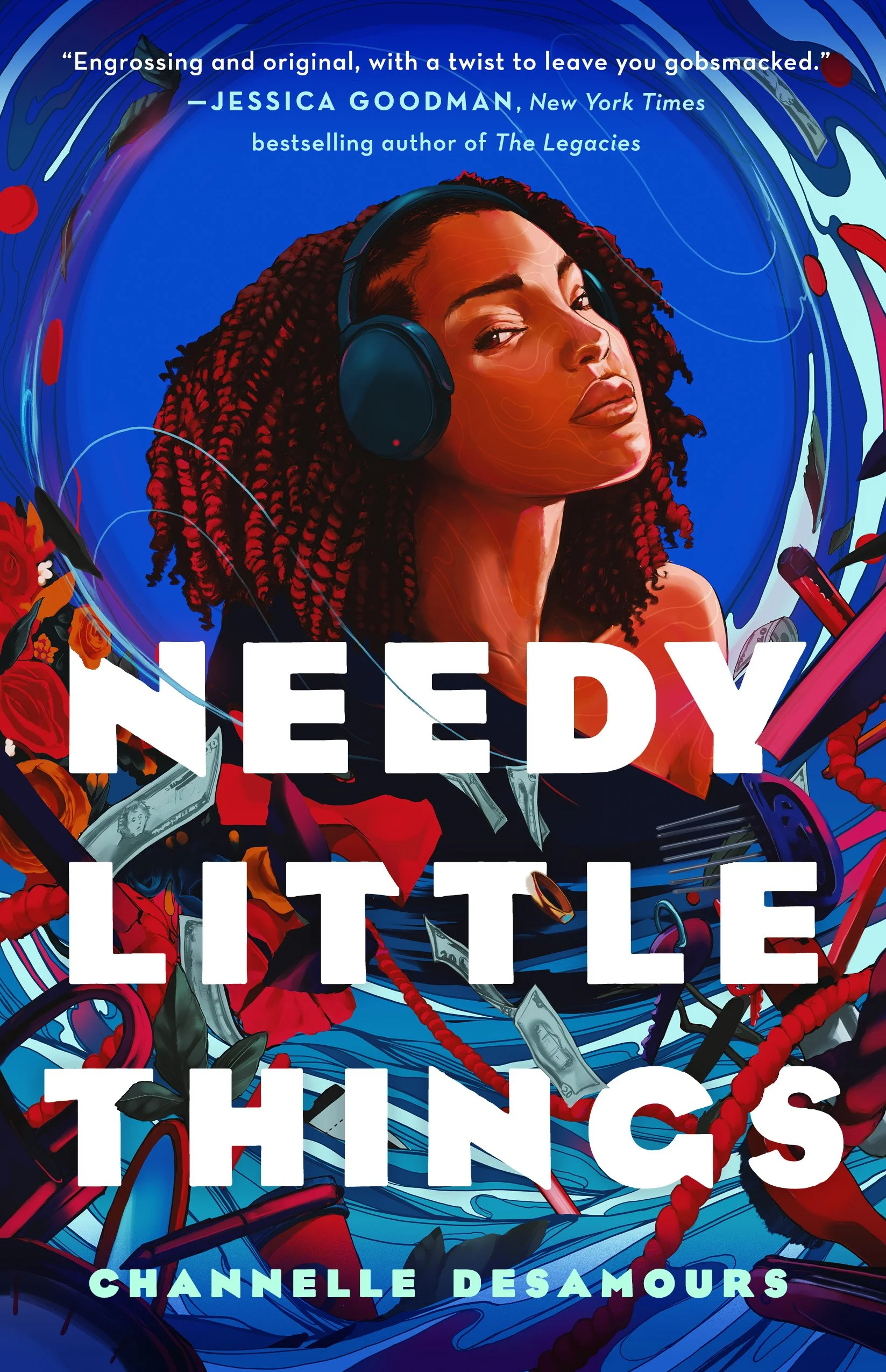 The book cover for Channelle Desamours' 'Needy Little Things'