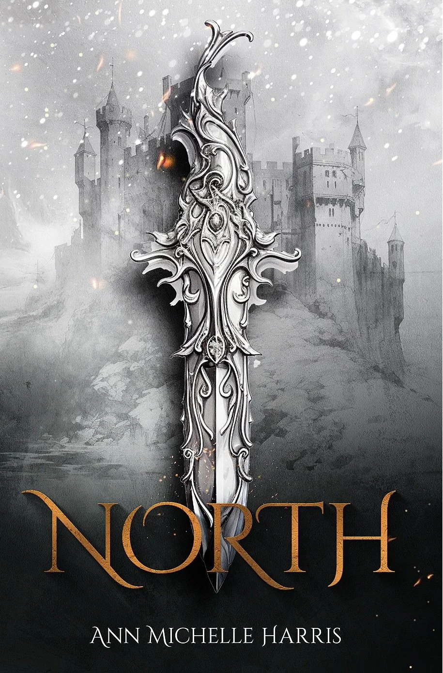 The book cover for Ann Michelle Harris' 'North'