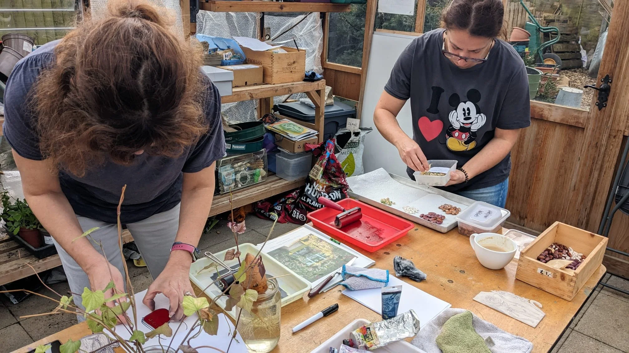 Lino printmaking workshop