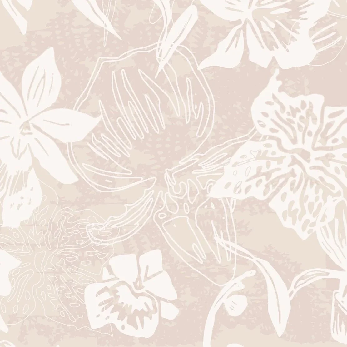 Mace orchid silhouettes