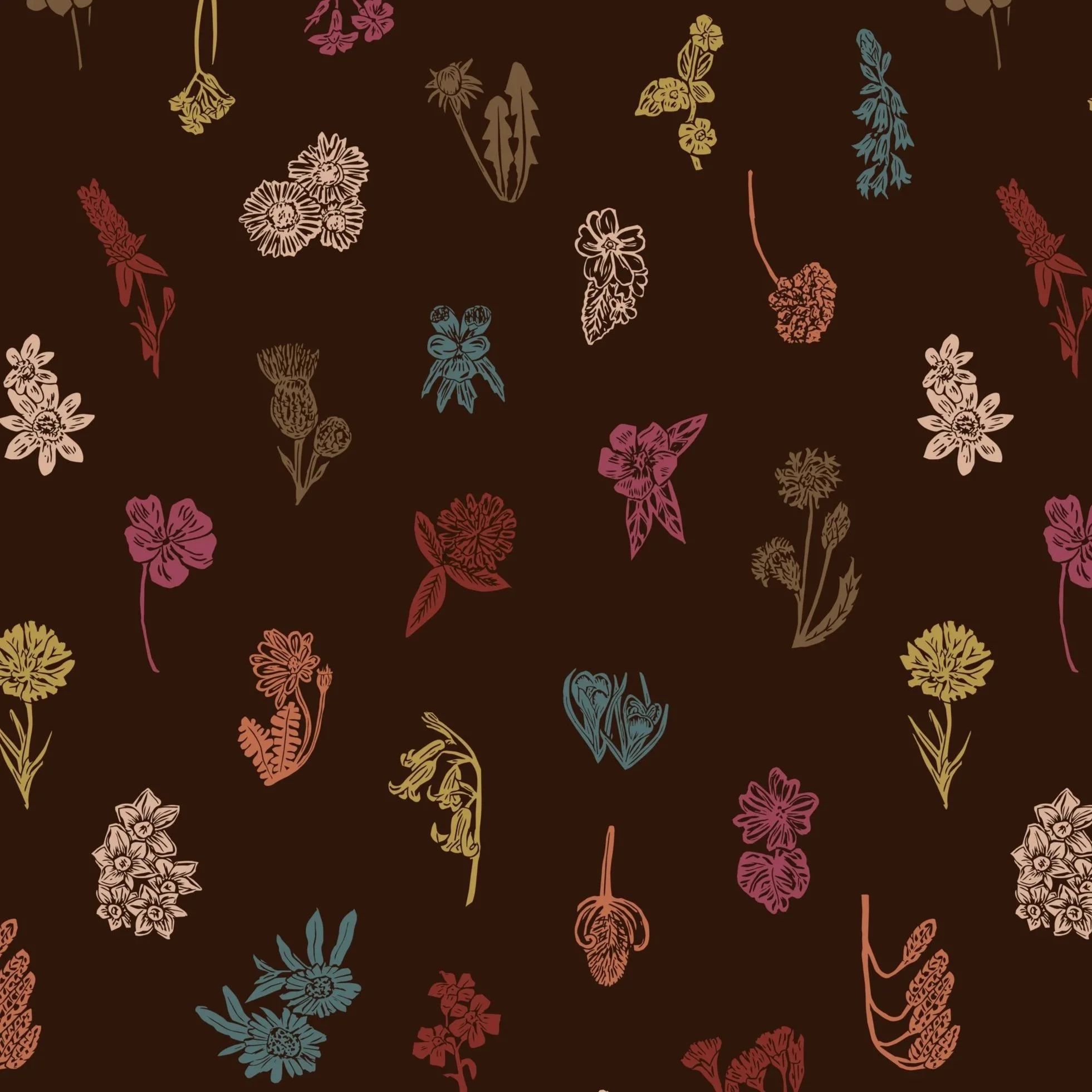 Weedflowers- Umber