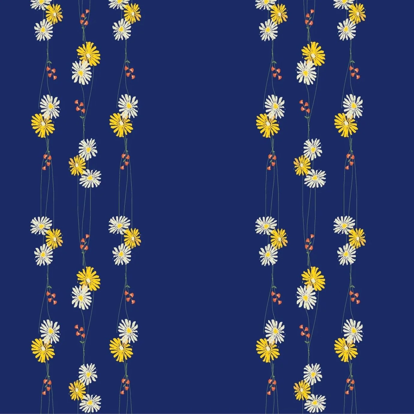 Navy daisy chain