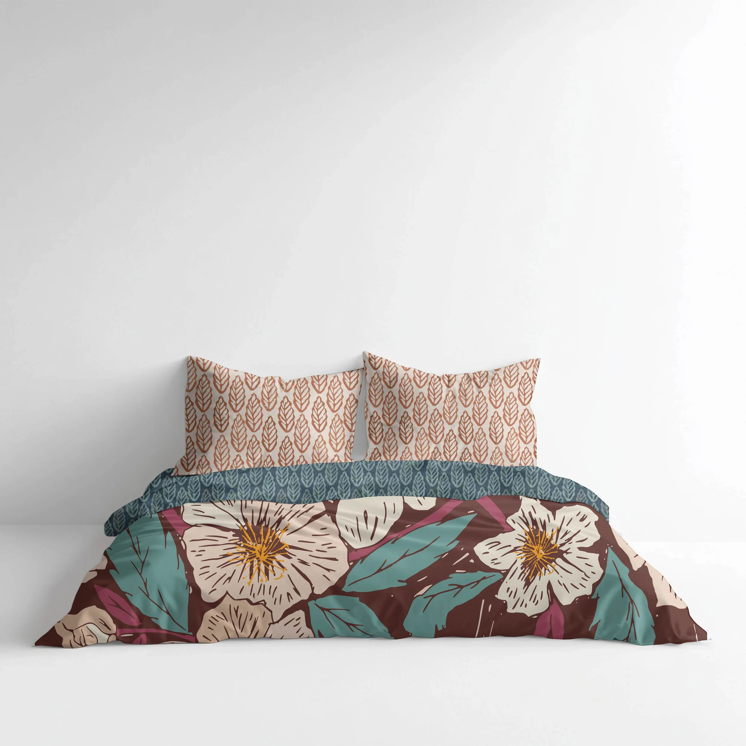 Hellebore bedspread