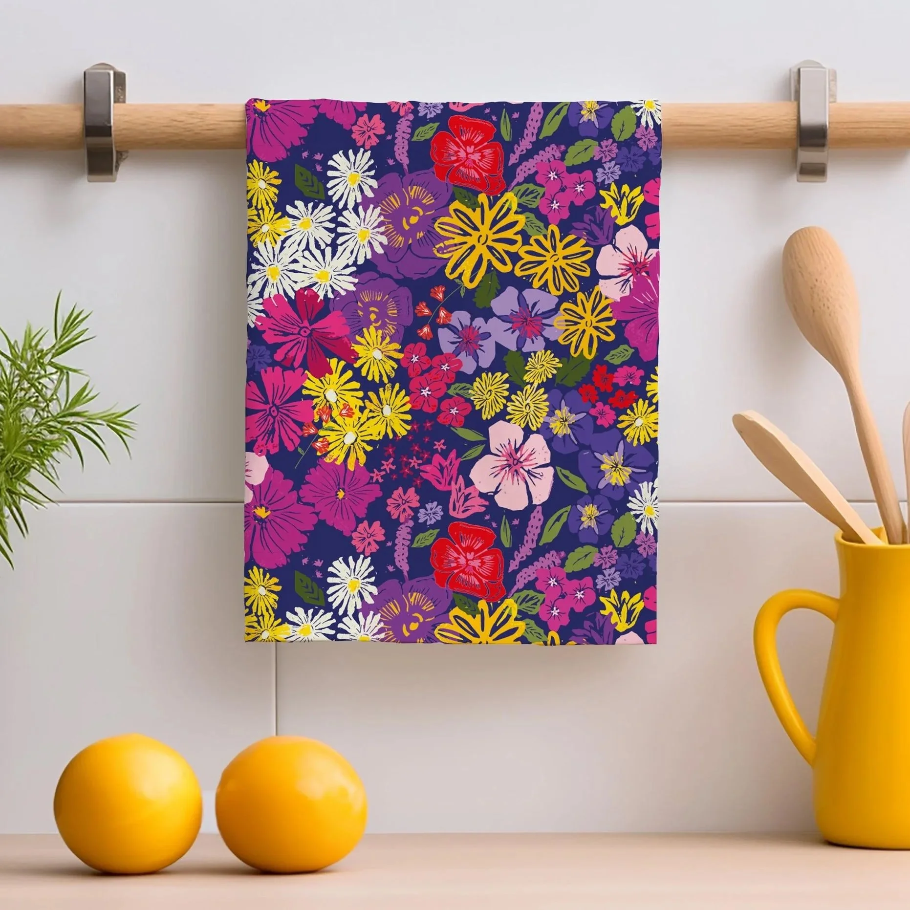 Bloom Time tea towels- 11 options