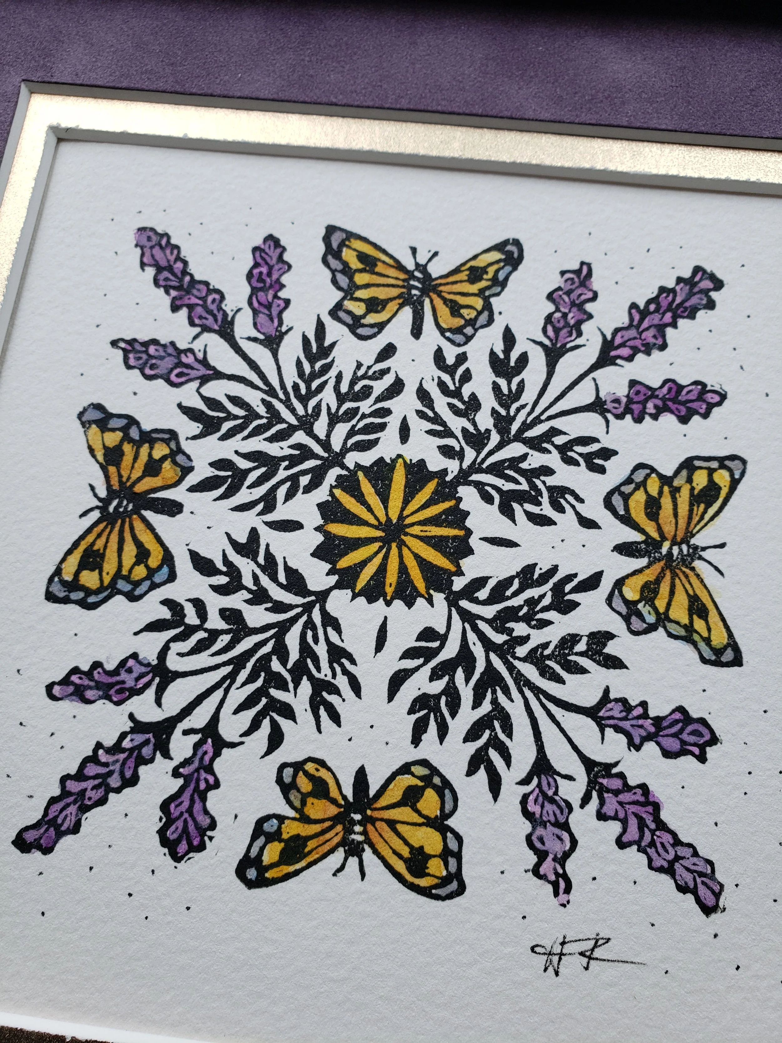Lavender and Butterflies