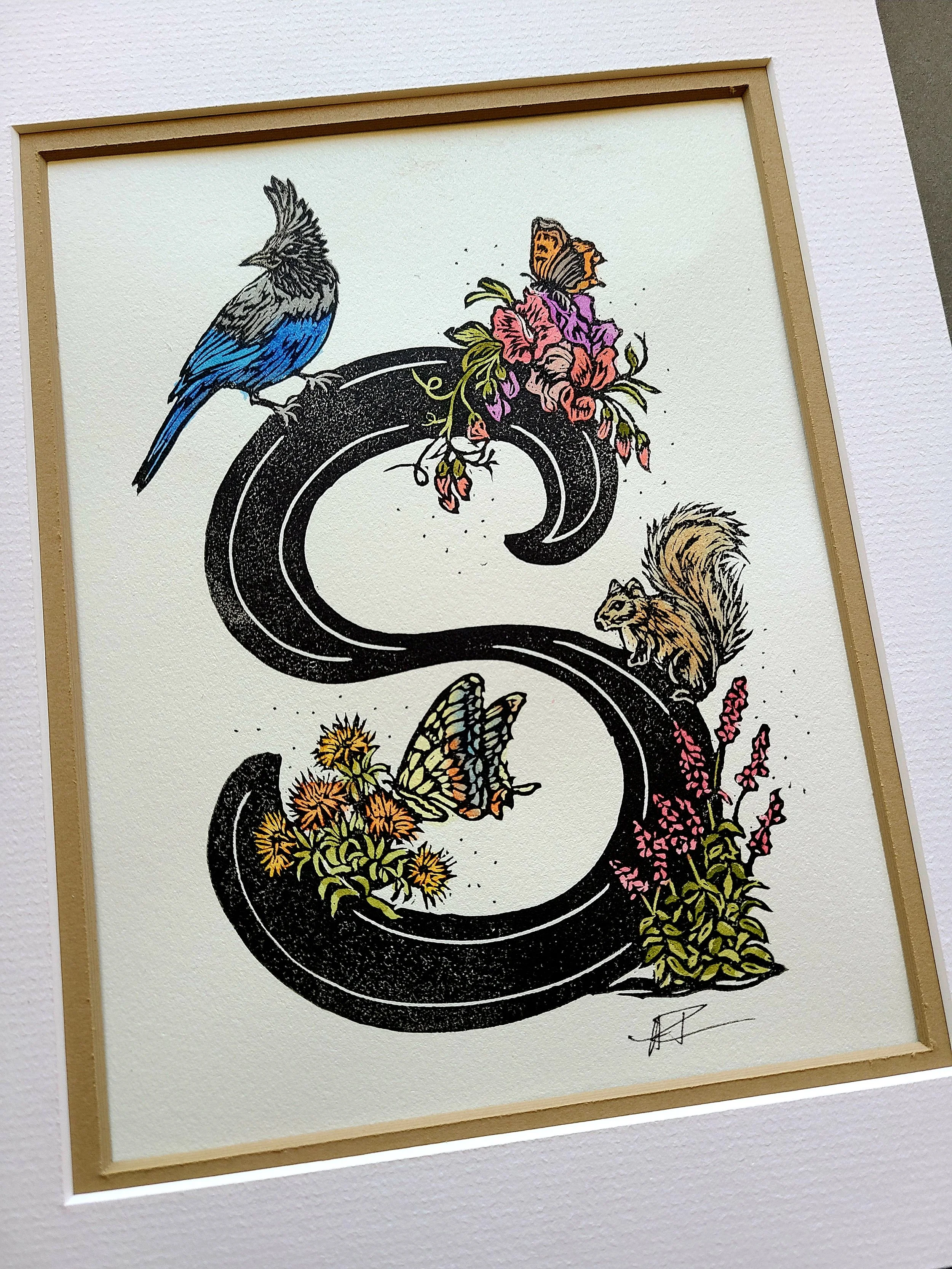 Letter S Print