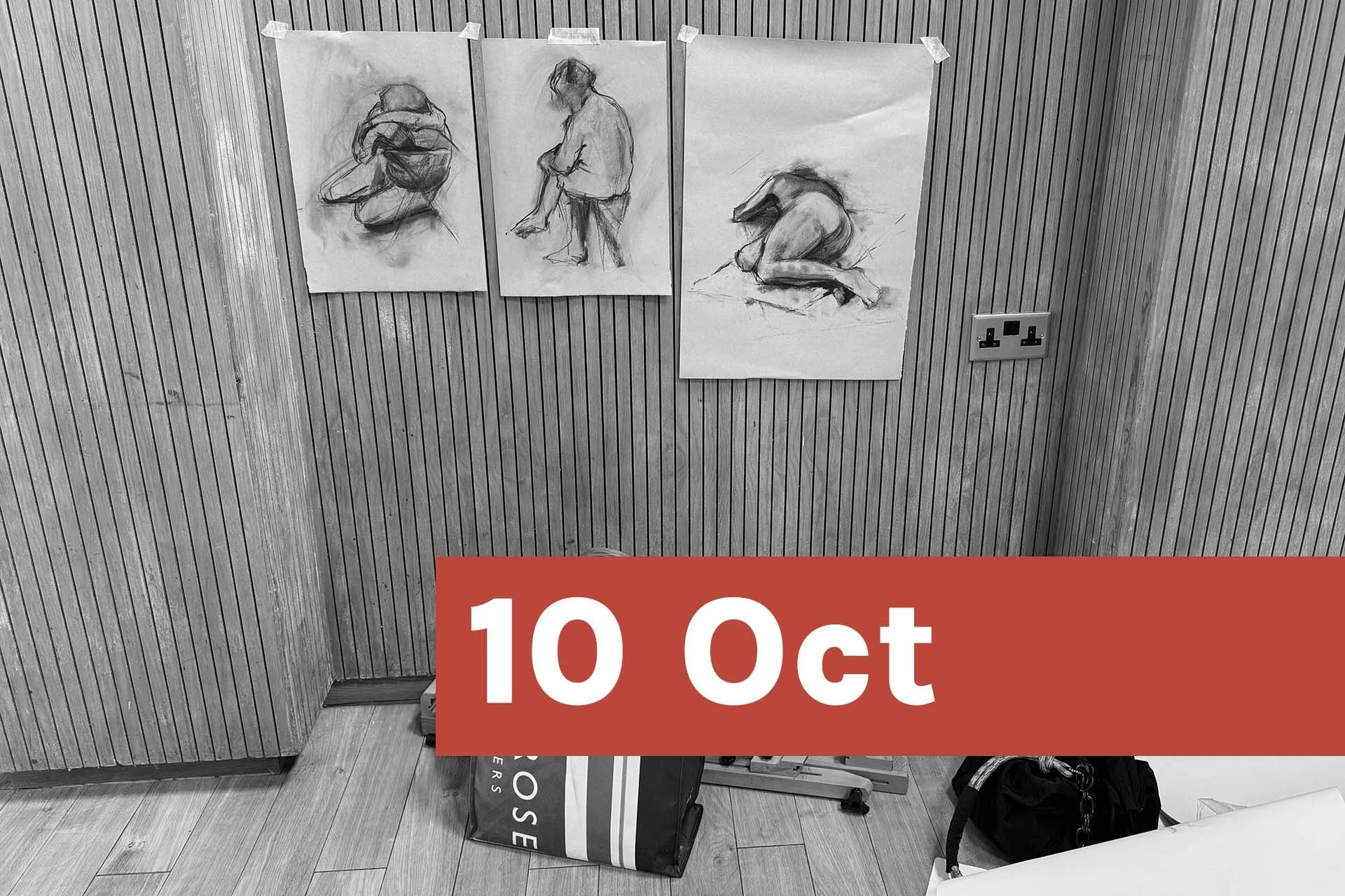 Life Drawing at Tyler Hill - 10th October 2025