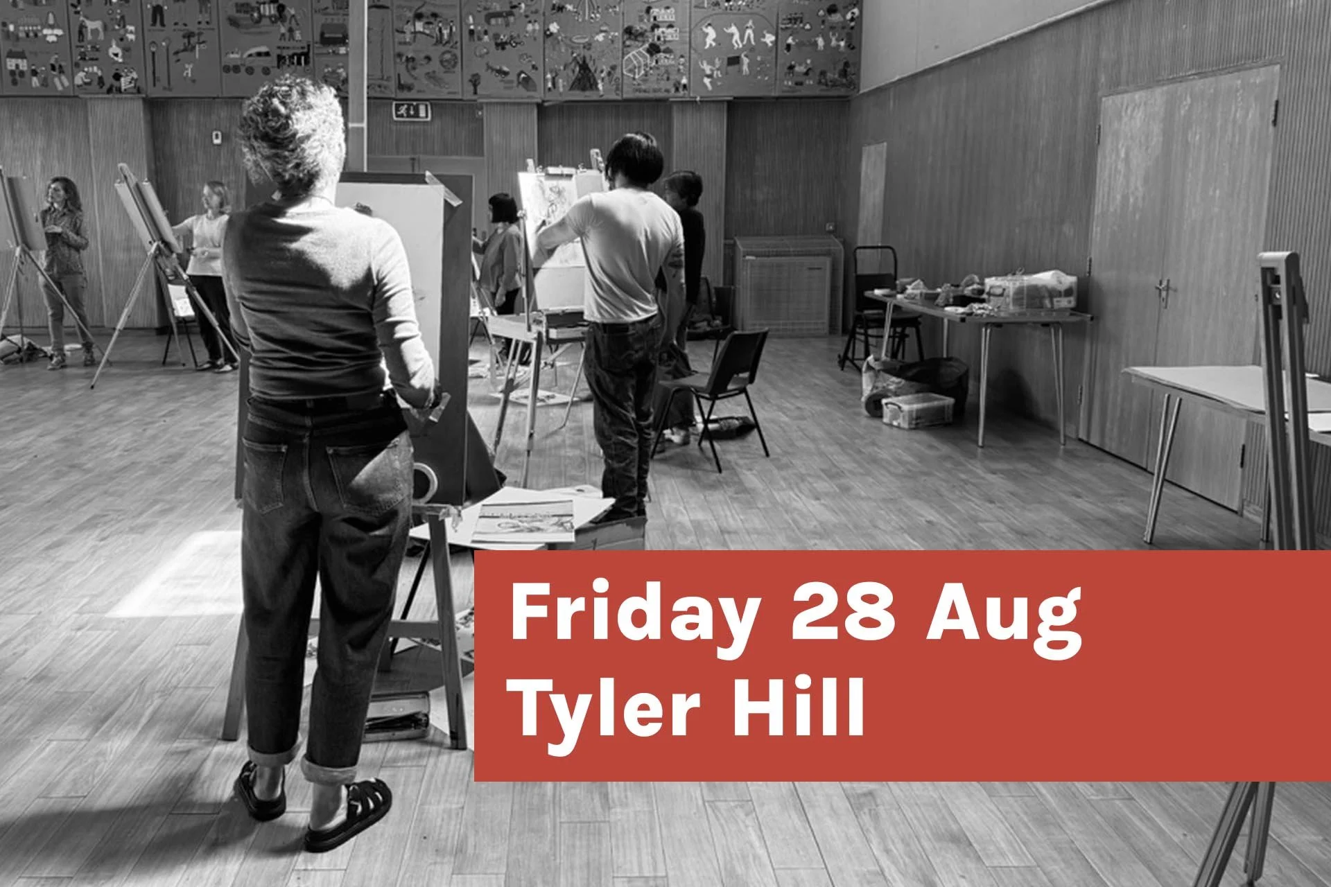 28 August  2026 - Life Drawing Class at Tyler Hill