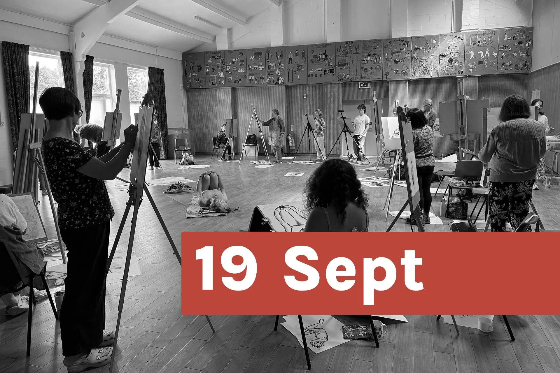 Life Drawing at Tyler Hill - 19th September 2025