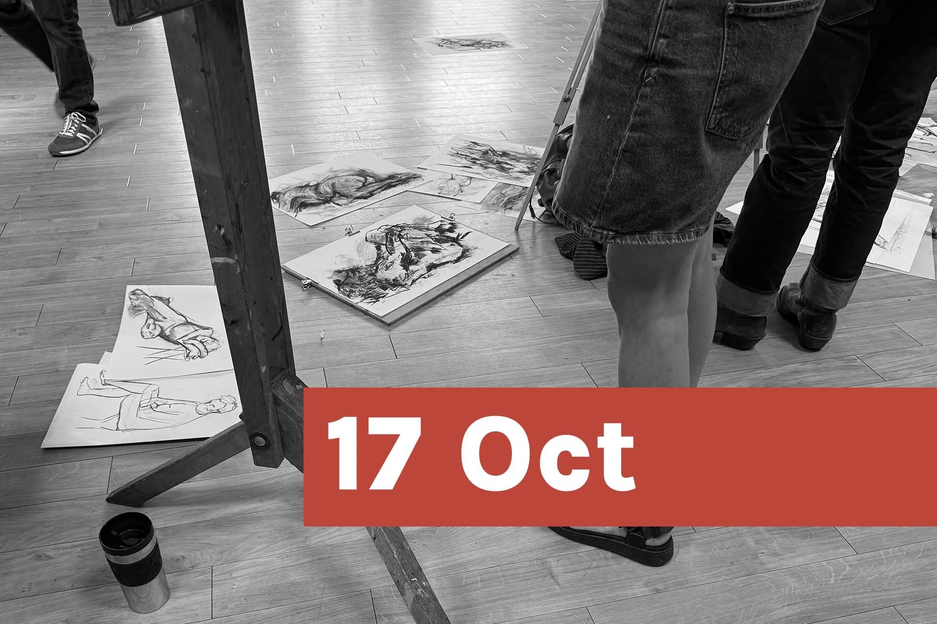 Life Drawing at Tyler Hill - 17th October 2025