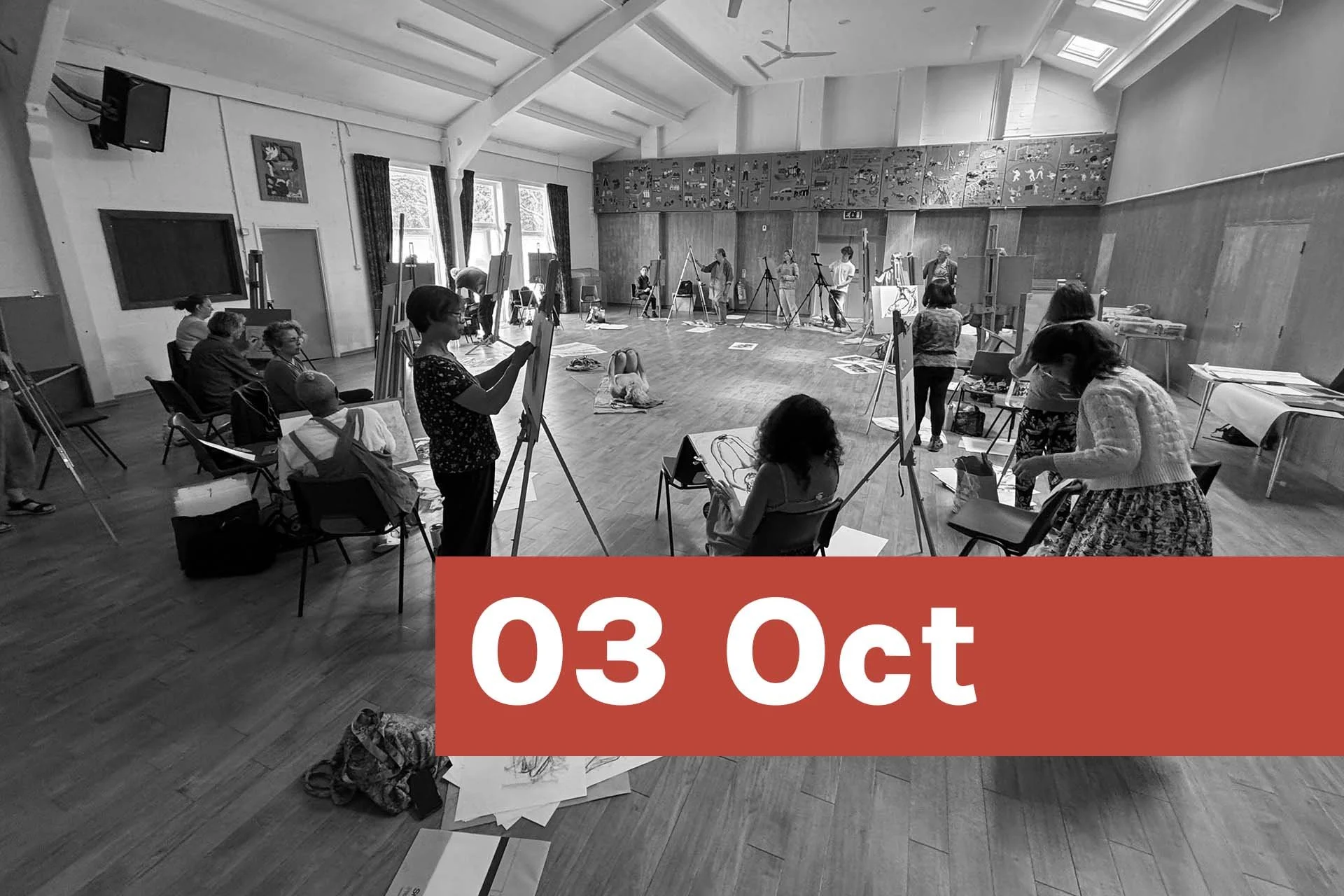 Life Drawing at Tyler Hill - 03rd October 2025
