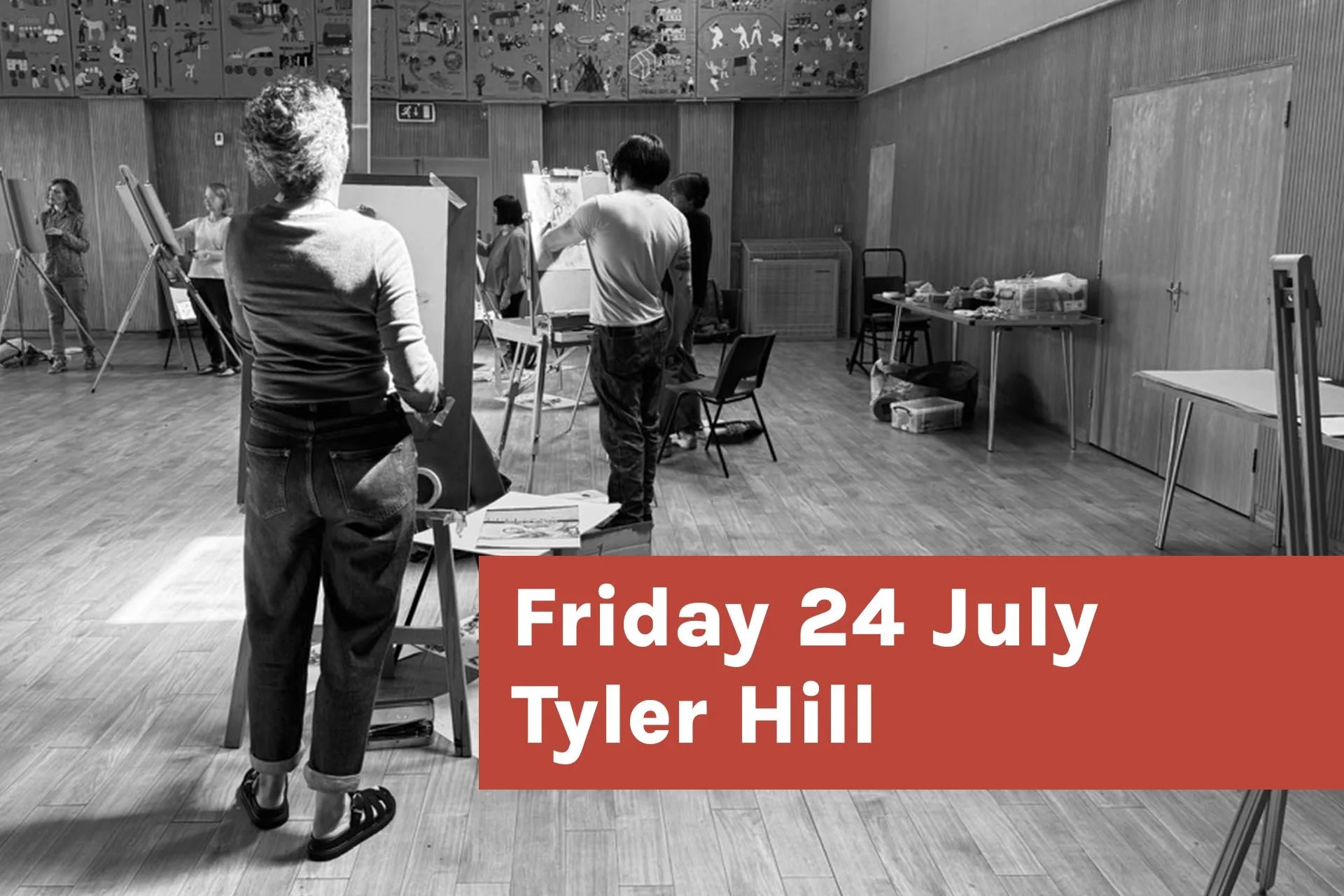 24 July  2026 - Life Drawing Class at Tyler Hill
