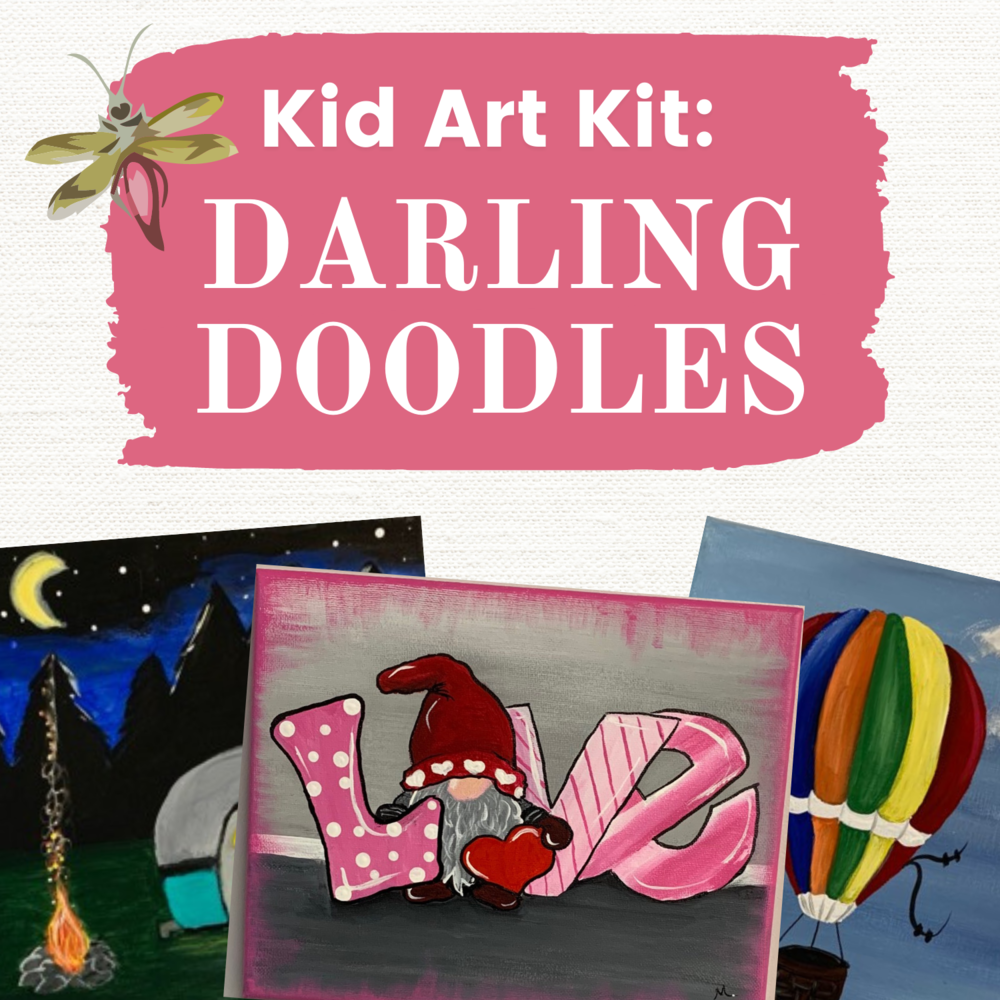 Kid Art Kit: Darling Doodles — LIGHTNIN' BUG DESIGNS