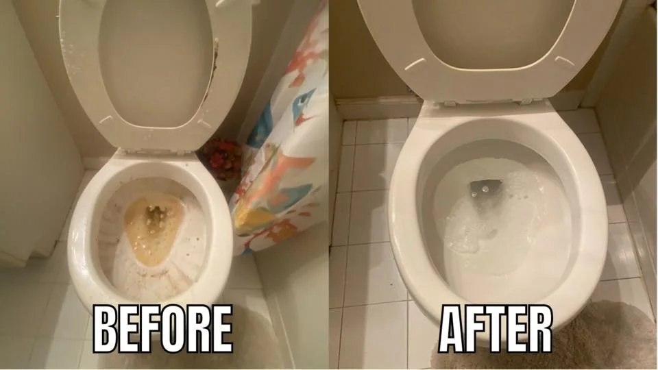 Our before and after bathroom cleaning 

We not only clean thoroughly, but we hope to create a space to RELAX and REJUVINATE yourself for the upcoming day. The bathroom can be covered in germs. We clean, sanitize, scrub and mop the bathroom .From the