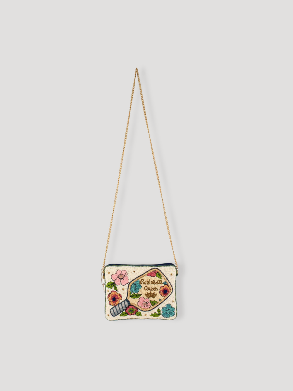 Mary Frances Pickleball Queen Crossbody Handbag — Dolce In Dunlap