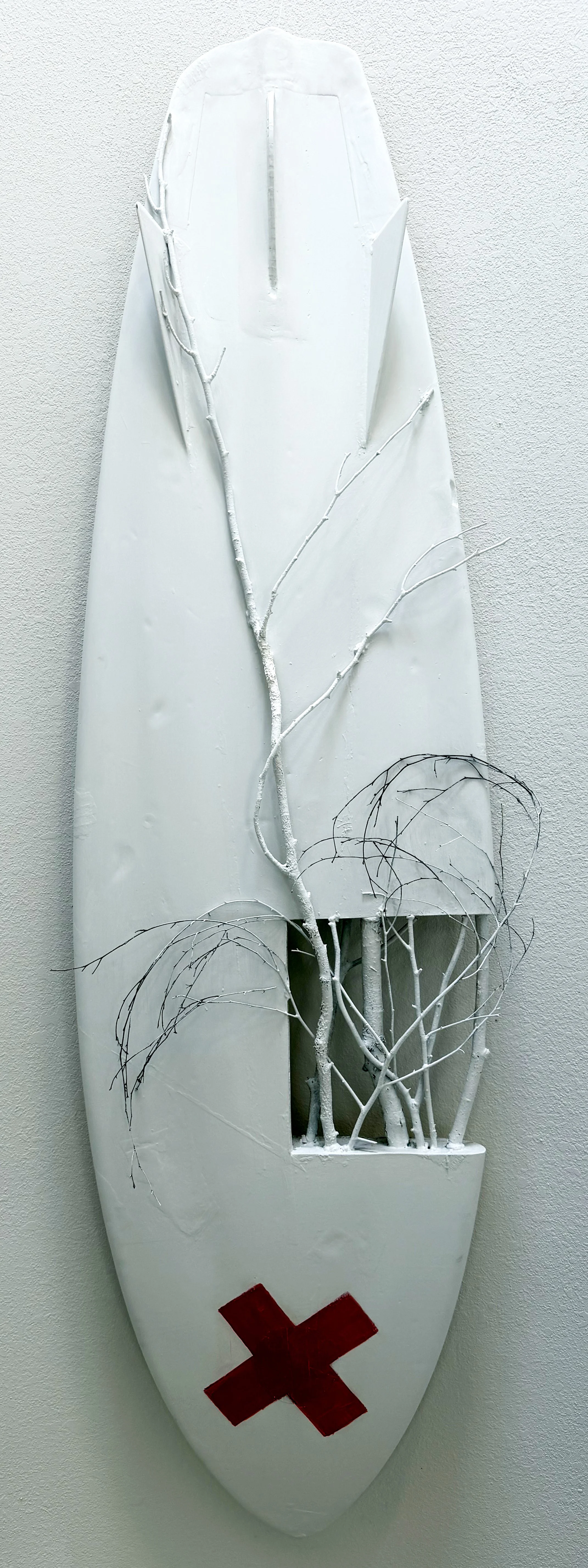 Bonsai Bonzer
Mixed Media on Surfboard
6'4" X 20" X 4"
$800