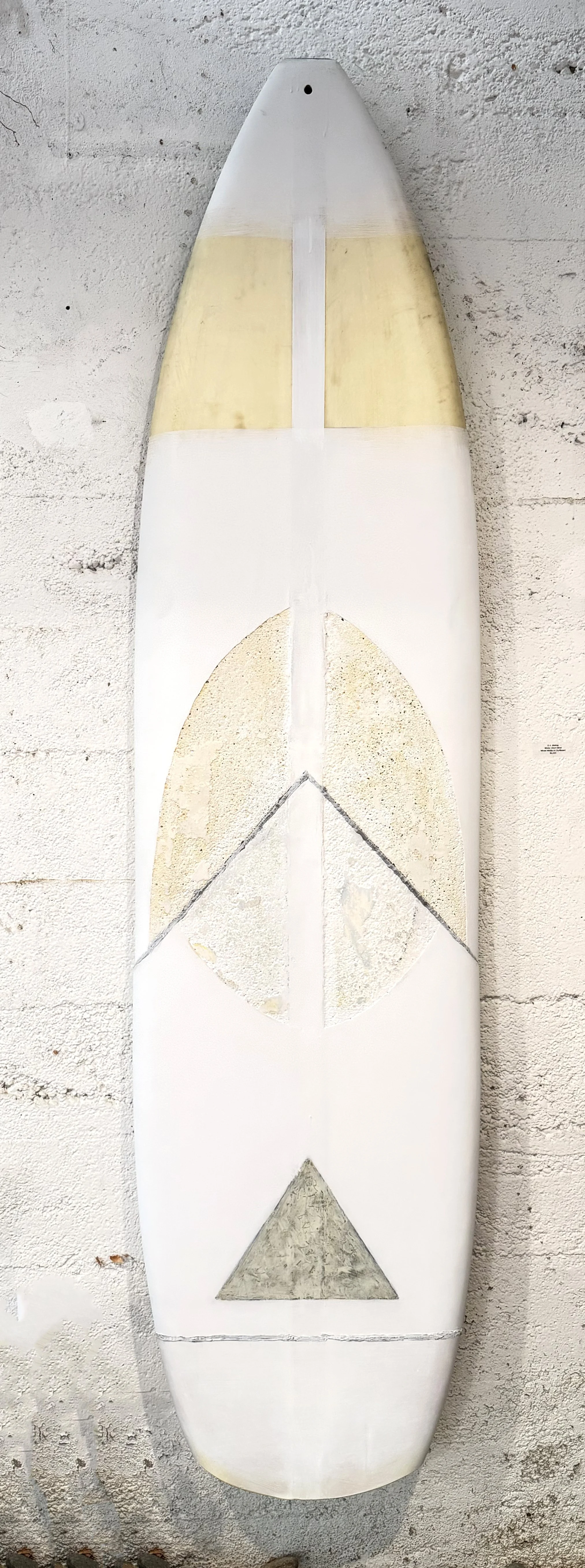 Morey Won't Mind
Mixed Media on Surfboard
7'3" X 22" X 3"
$1,000