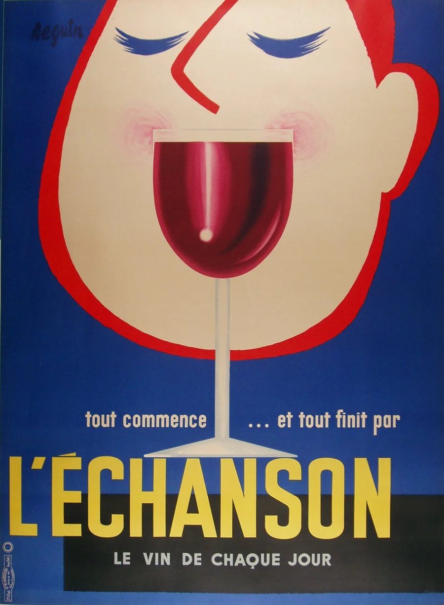 "L'Echanson" Seguin, c.1955, 60,25"x45", $1,180