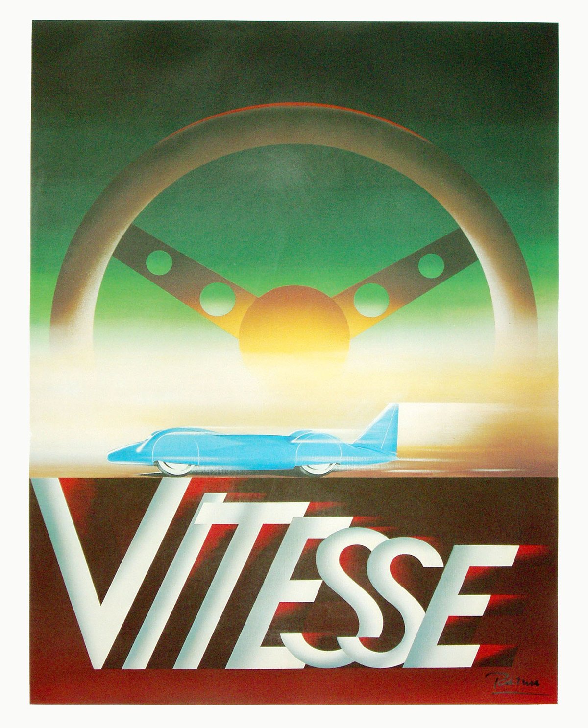 "Vitesse", Razzia (Courbouleix), 1994, 54.5"x41", $800