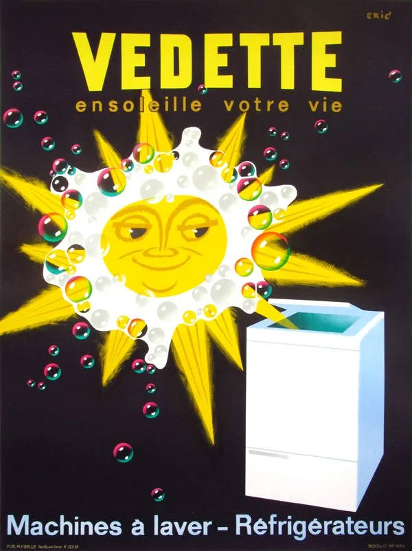 "Vedette", Eric, c.1965, 60.75"x45", $800