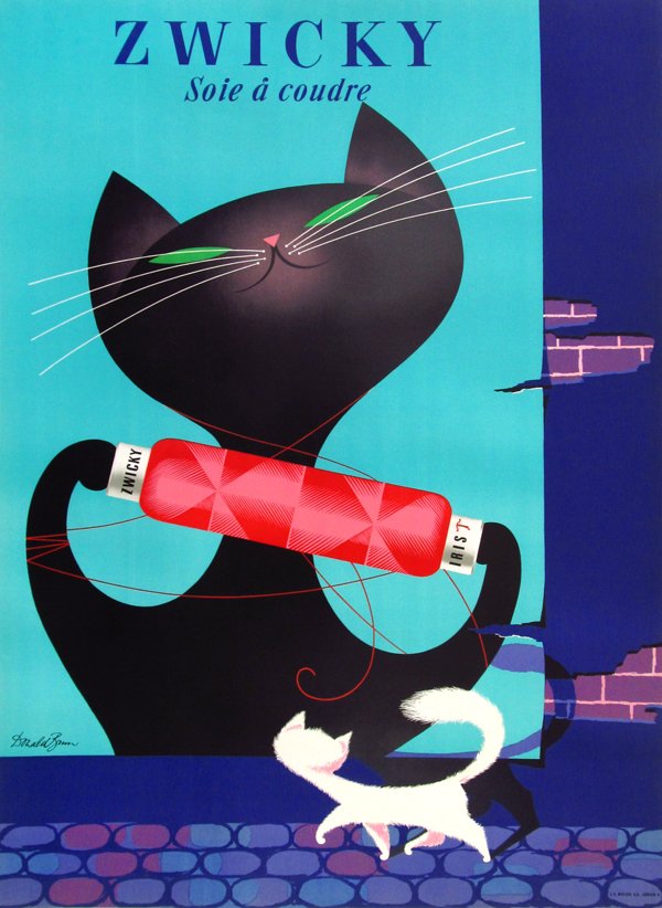 "Zwicky Soie A Coudre", Brun, c.1960, 50.25"x36.25", $2,650