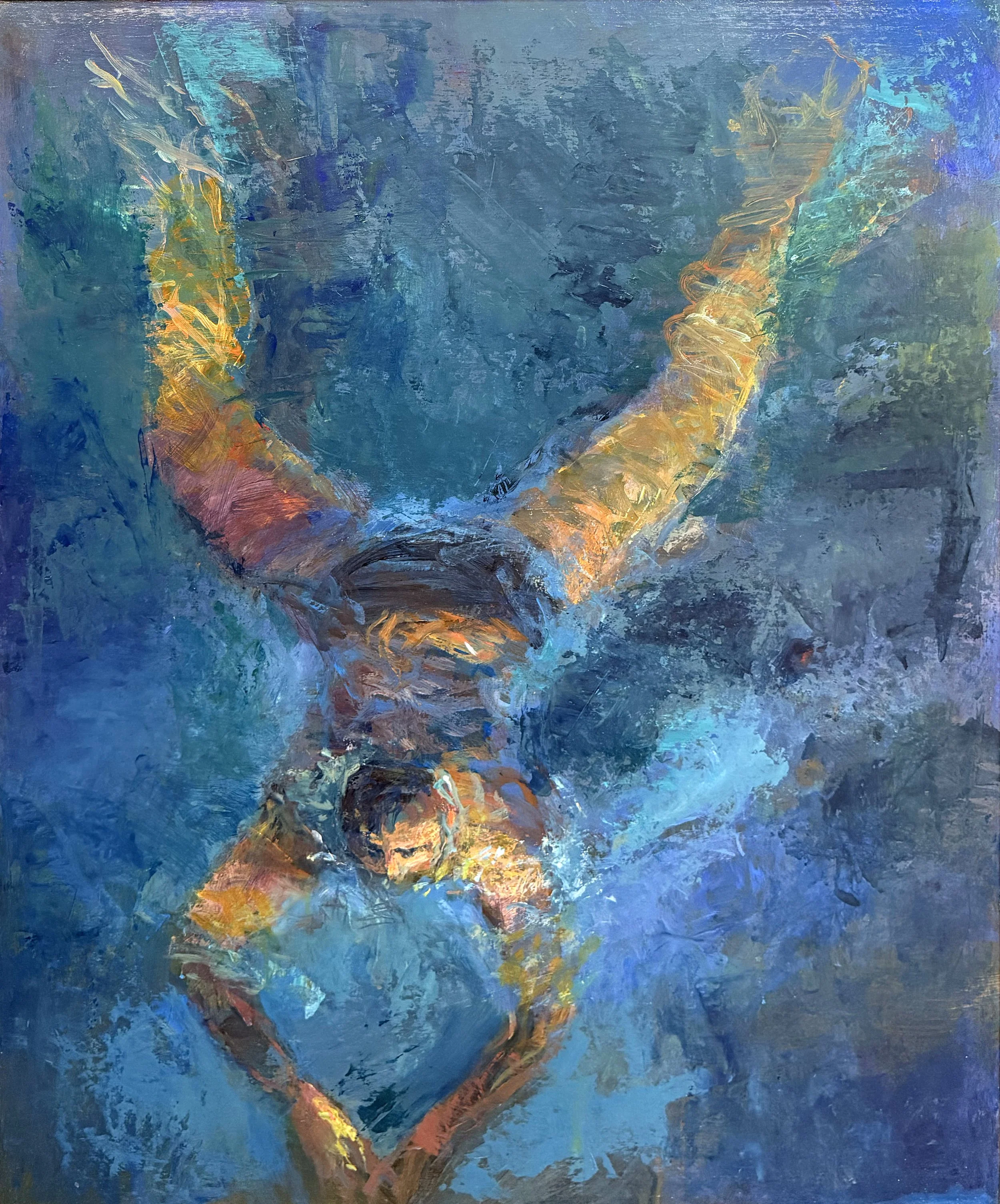Blue Swimmer
Acrylic on Panel
40" X 30"
$3,200