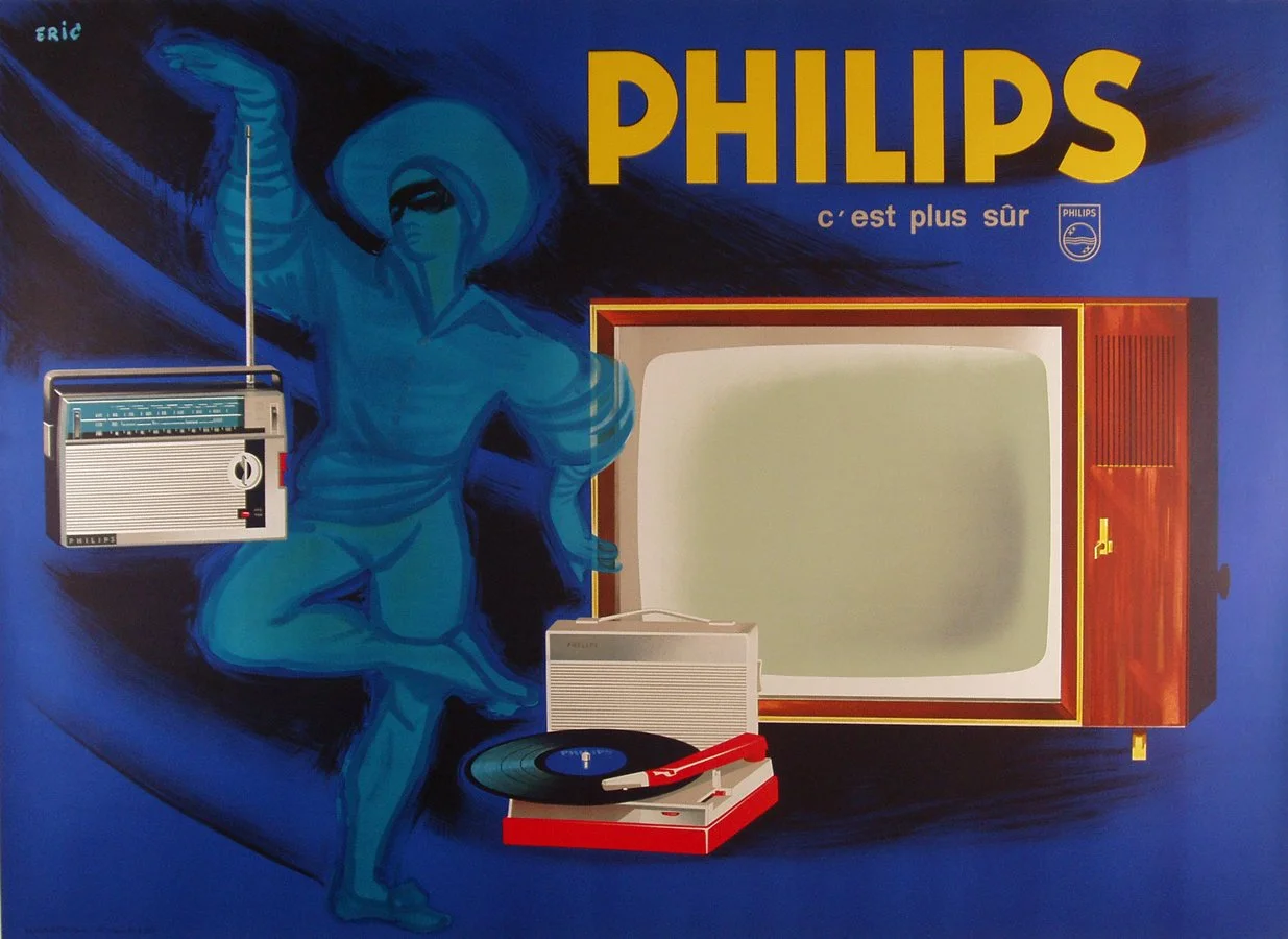 "Philips Genie", Eric, c.1960, 45.75"x63", $1,480