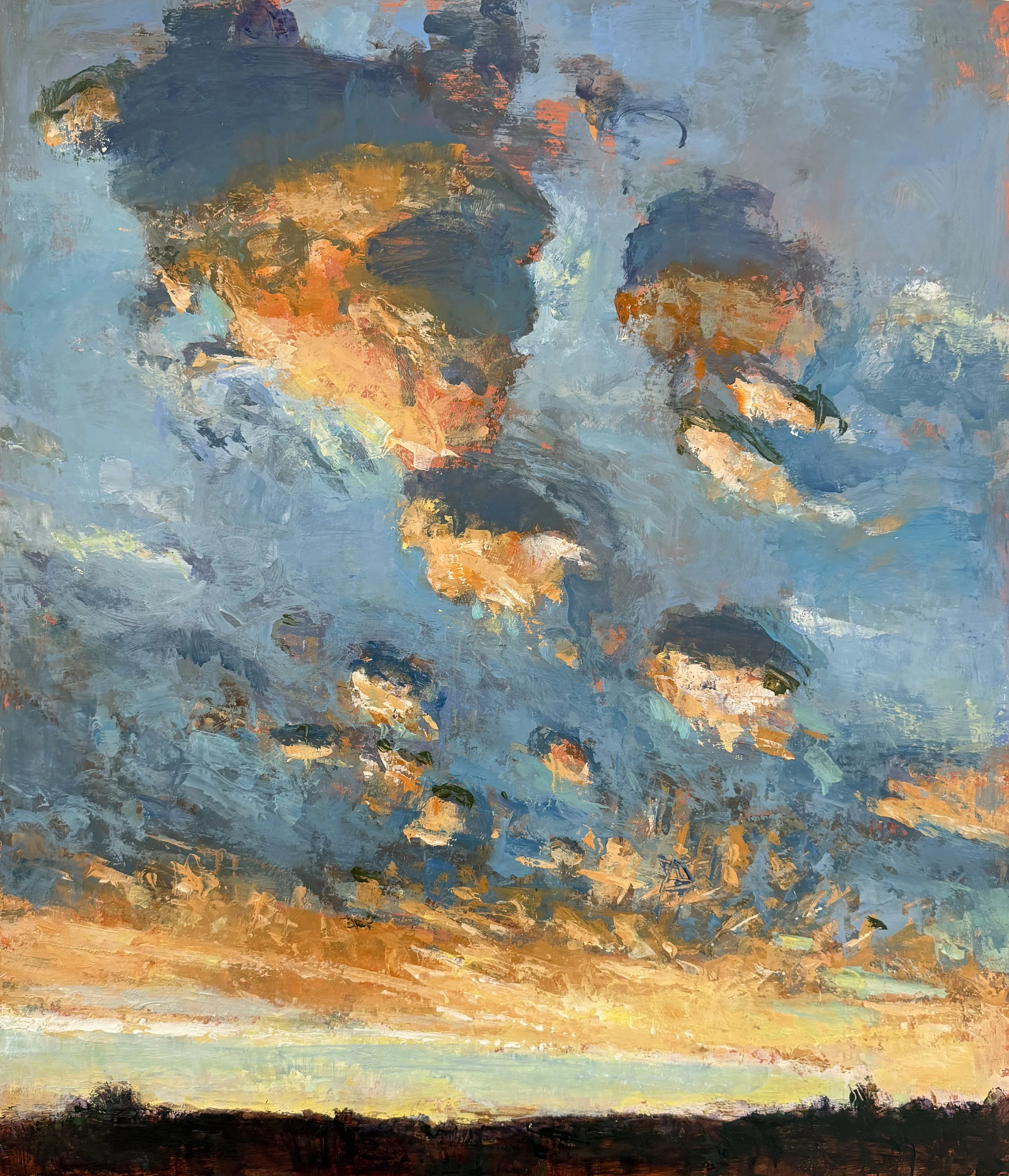 Cloud Tumble #2
Acrylic on Panel
24" X 40"
$2,000