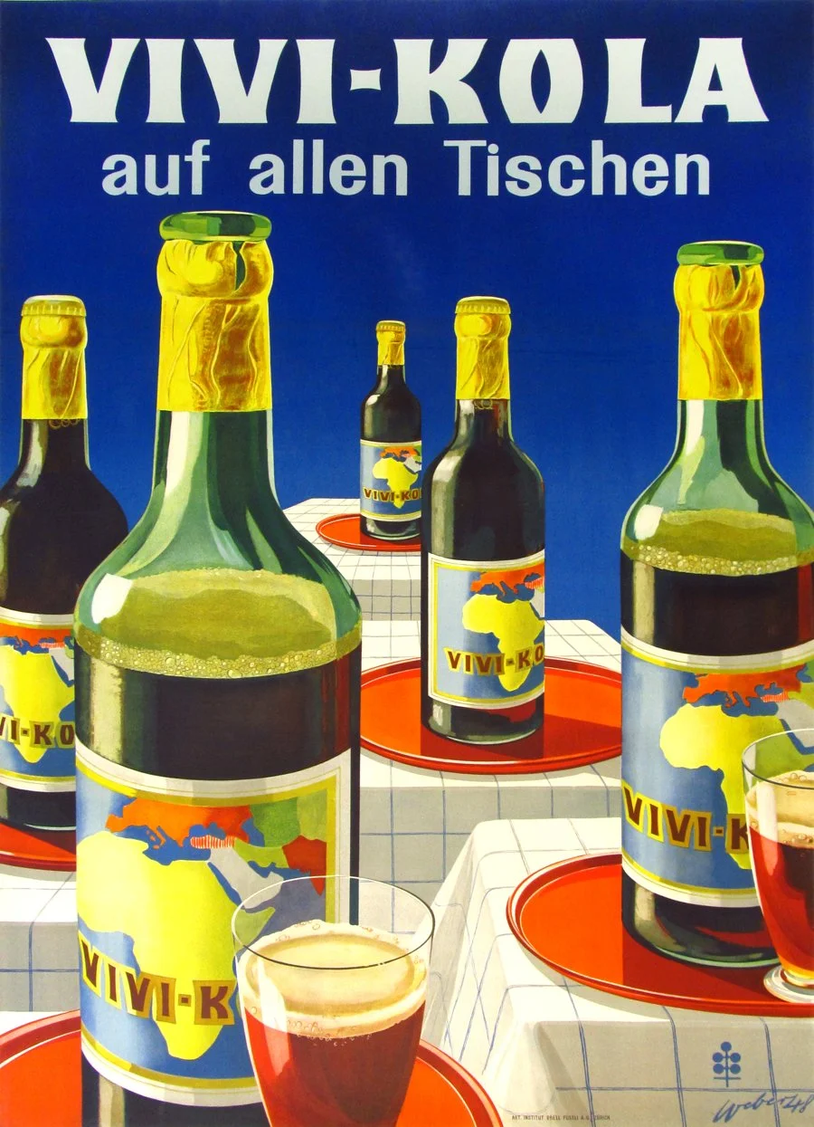 "Vivi-Kola", Weber, 1948, 50.25"X36", $1,800