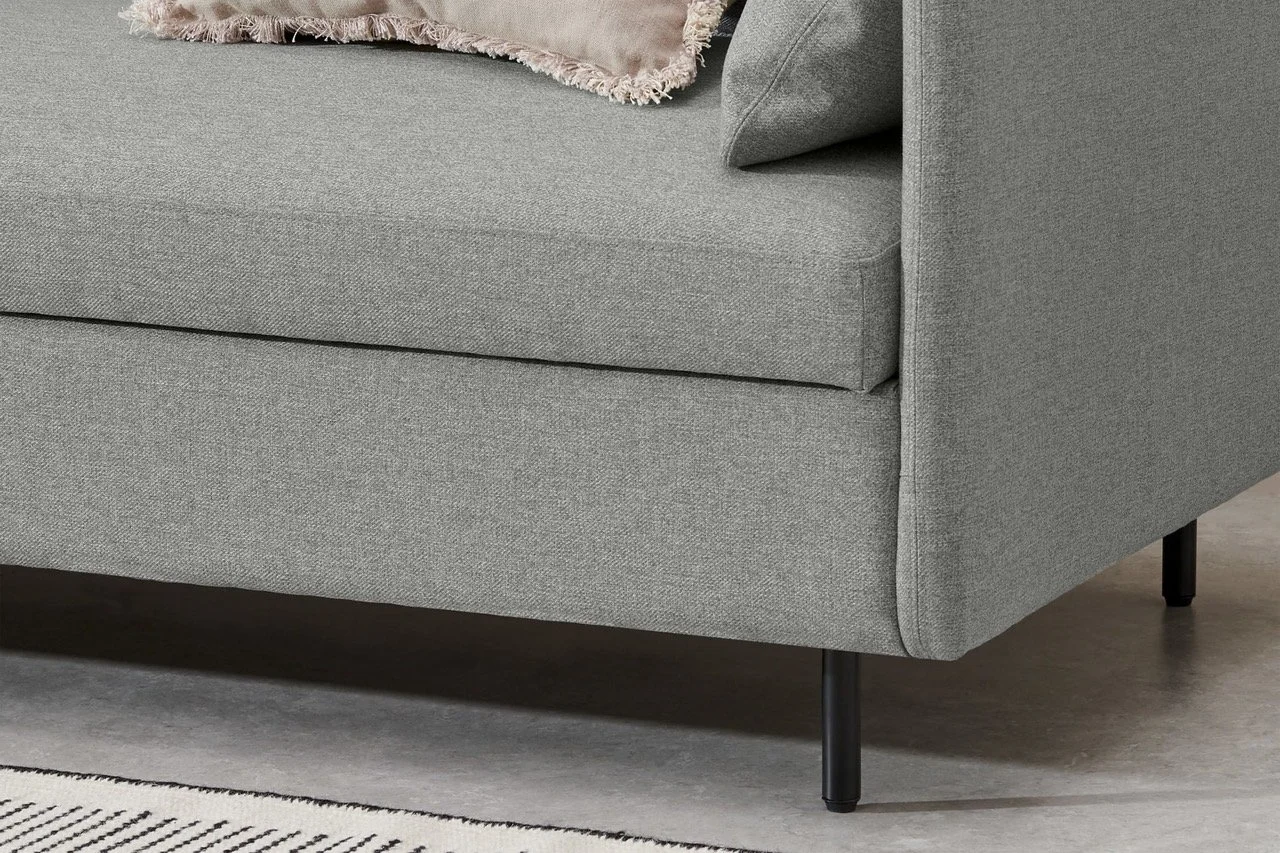 Hitomi Light Grey Sofa Bed — Kingsley Interiors