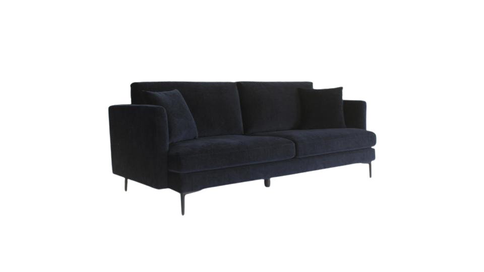 Weston Blue 3 Seater