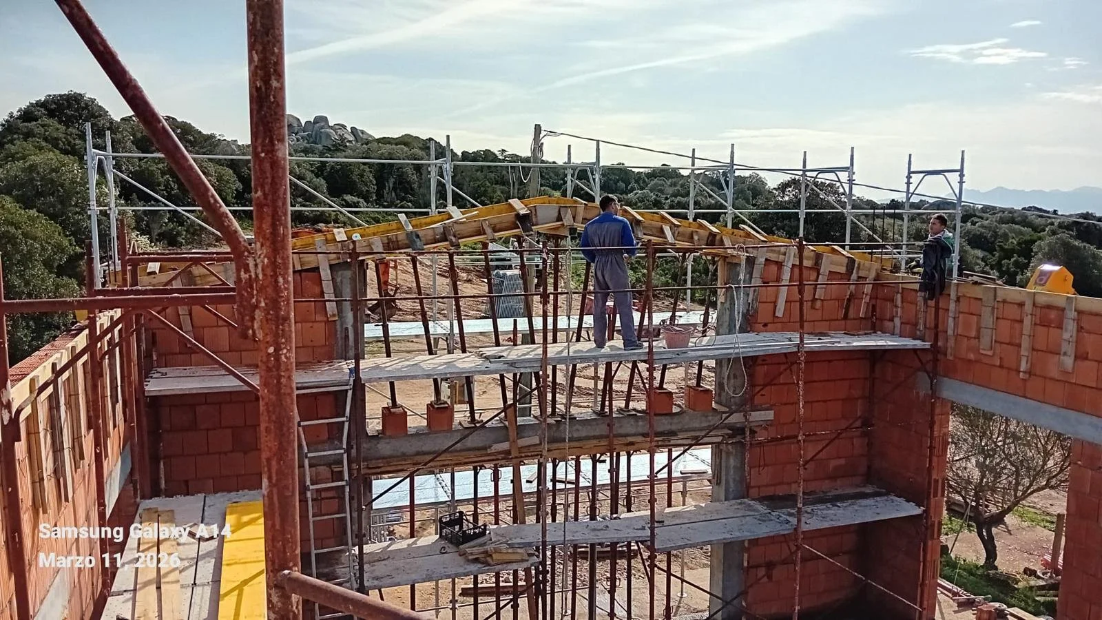 Sardegne en construction 