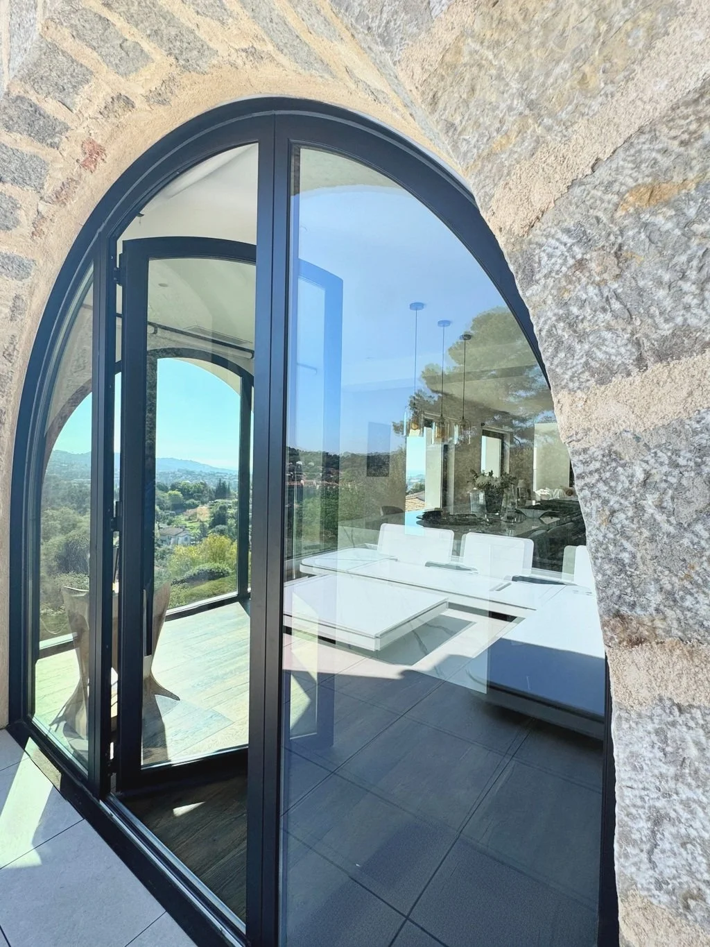 Vue des arches modifés 