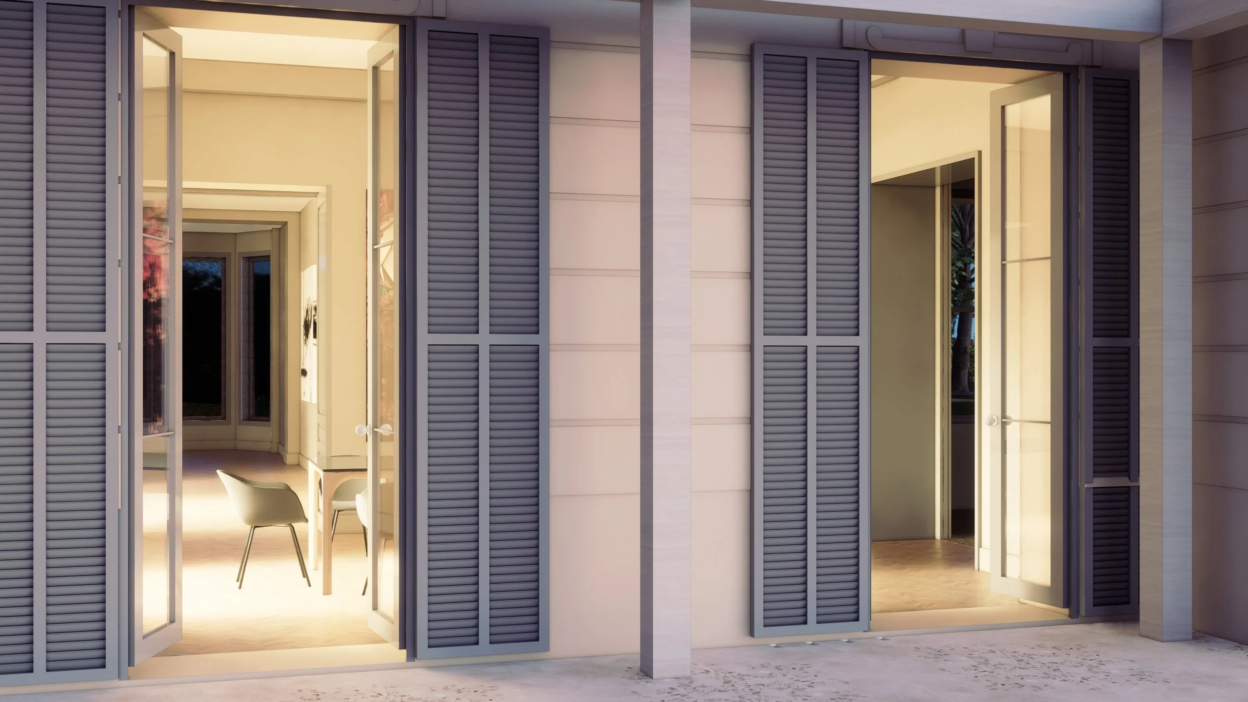 Vue depuis nouvelle extension 