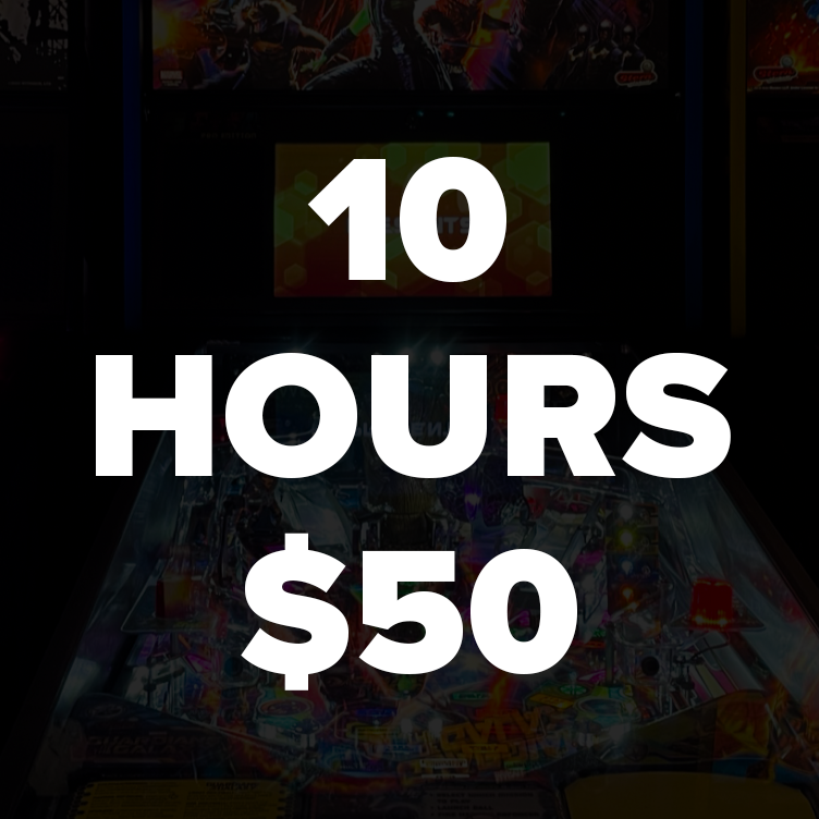 10 Pinball Hours (50 Off) — Bank of Pinball Terre Haute, Indiana
