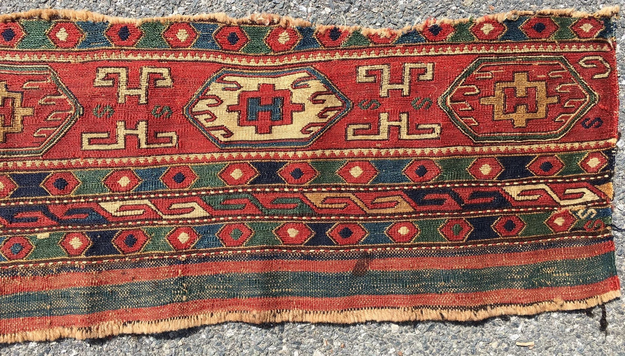 old Shahsevan sumak detail