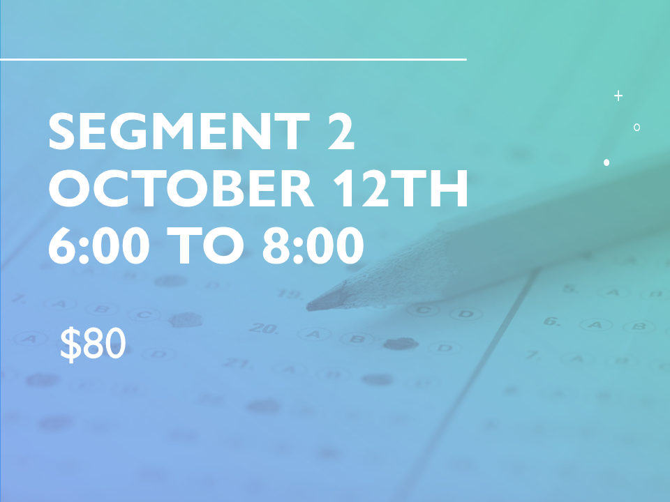 Segment 2 October 12th 6:00 to 8:00