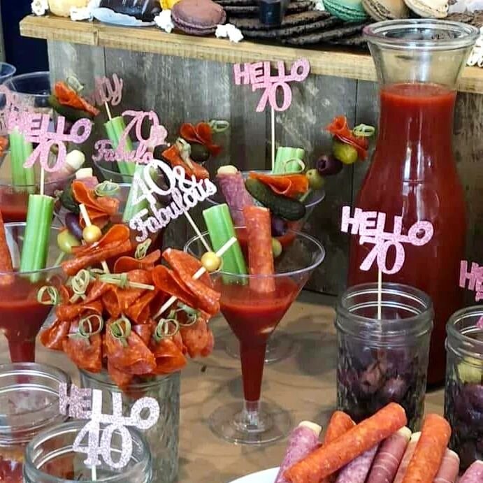 How do you dress up your Bloody Mary?! 🤪
&bull;
Bloody Mary bars🍹are a must have for your brunch celebrations. 🍅🥬🌶️
&bull;
We provide delicious options for your guests based on your preferences. 🙌🏼 DM us 📲 to reserve your date!
.
.
.
#bigboar