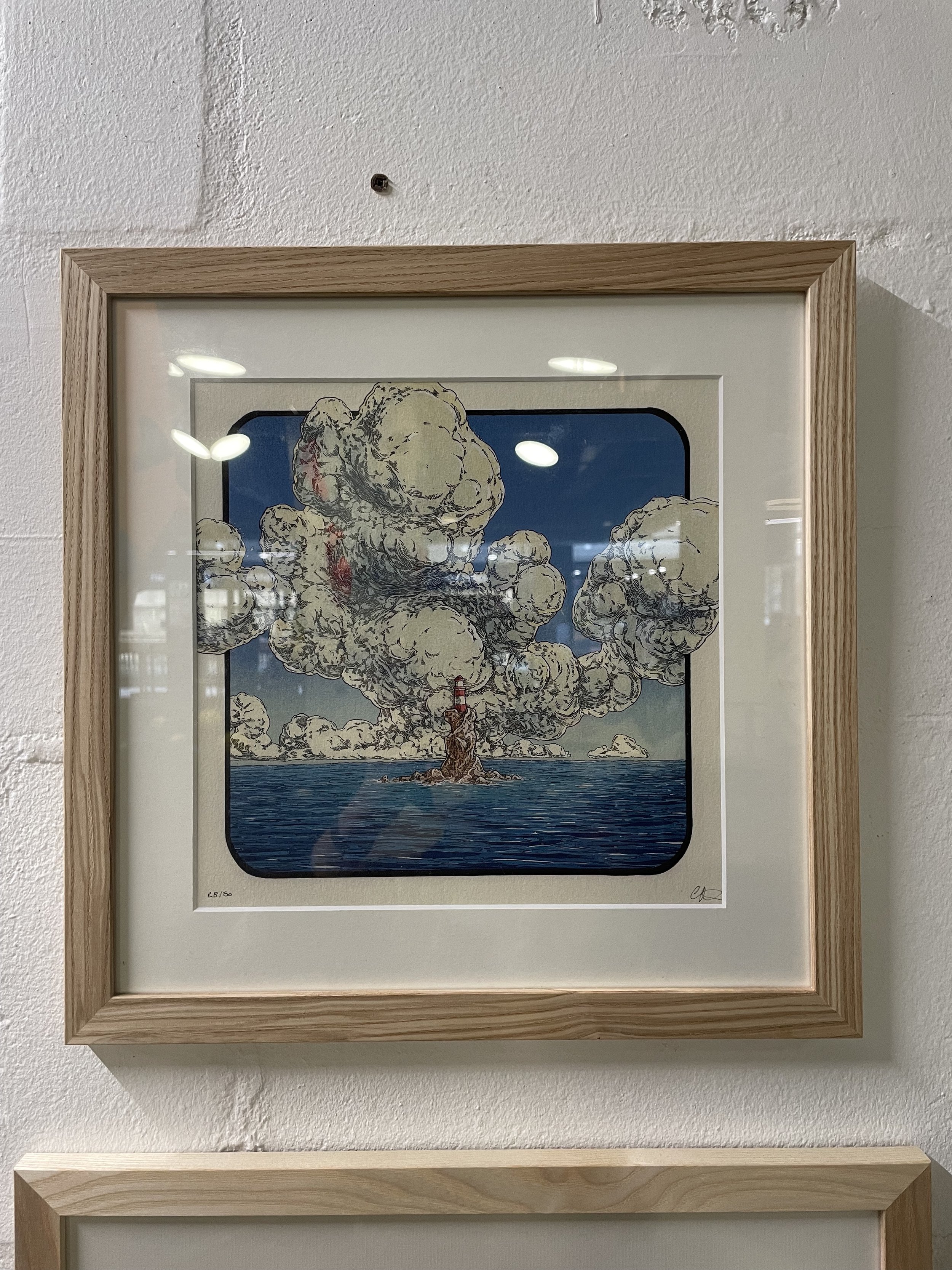 FRAMED PRINT - LITTLE LIGHTHOUSE