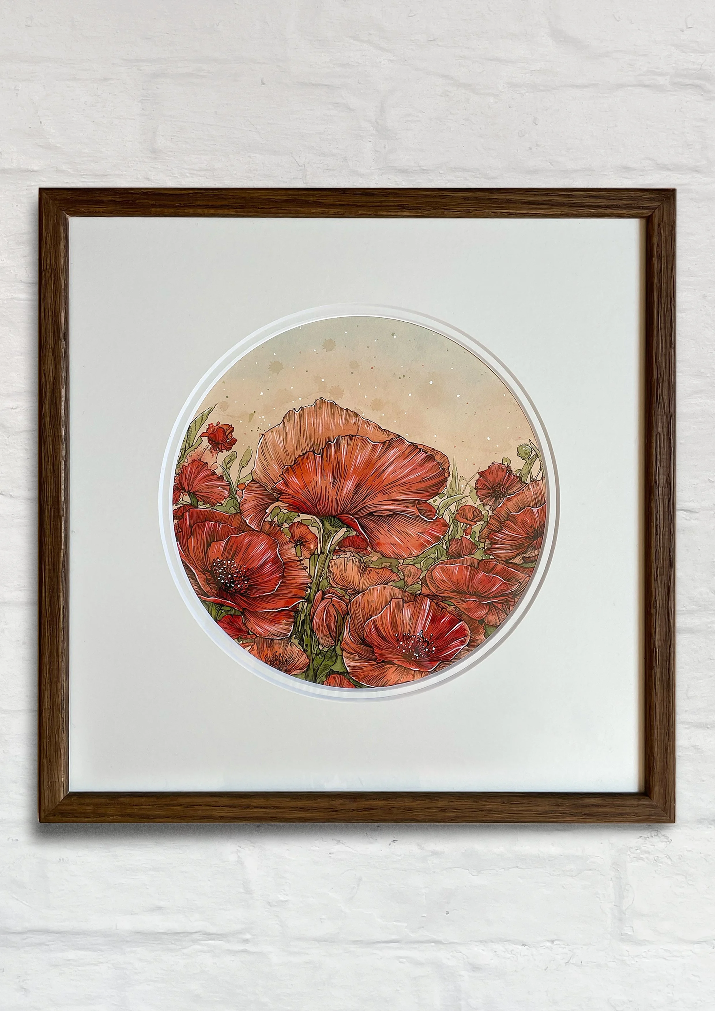 Poppies framed wall art.jpg