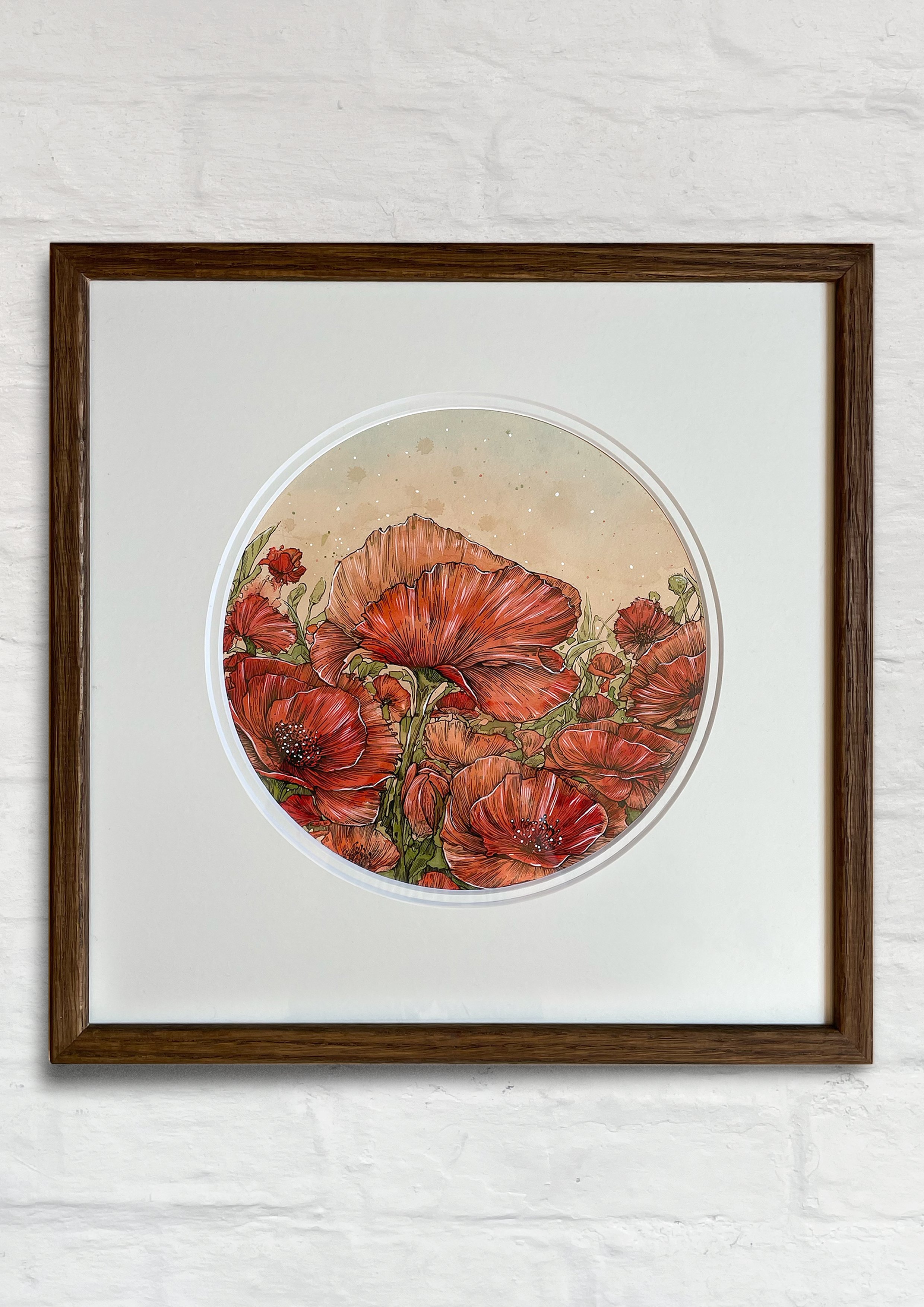 Poppies framed wall art.jpg